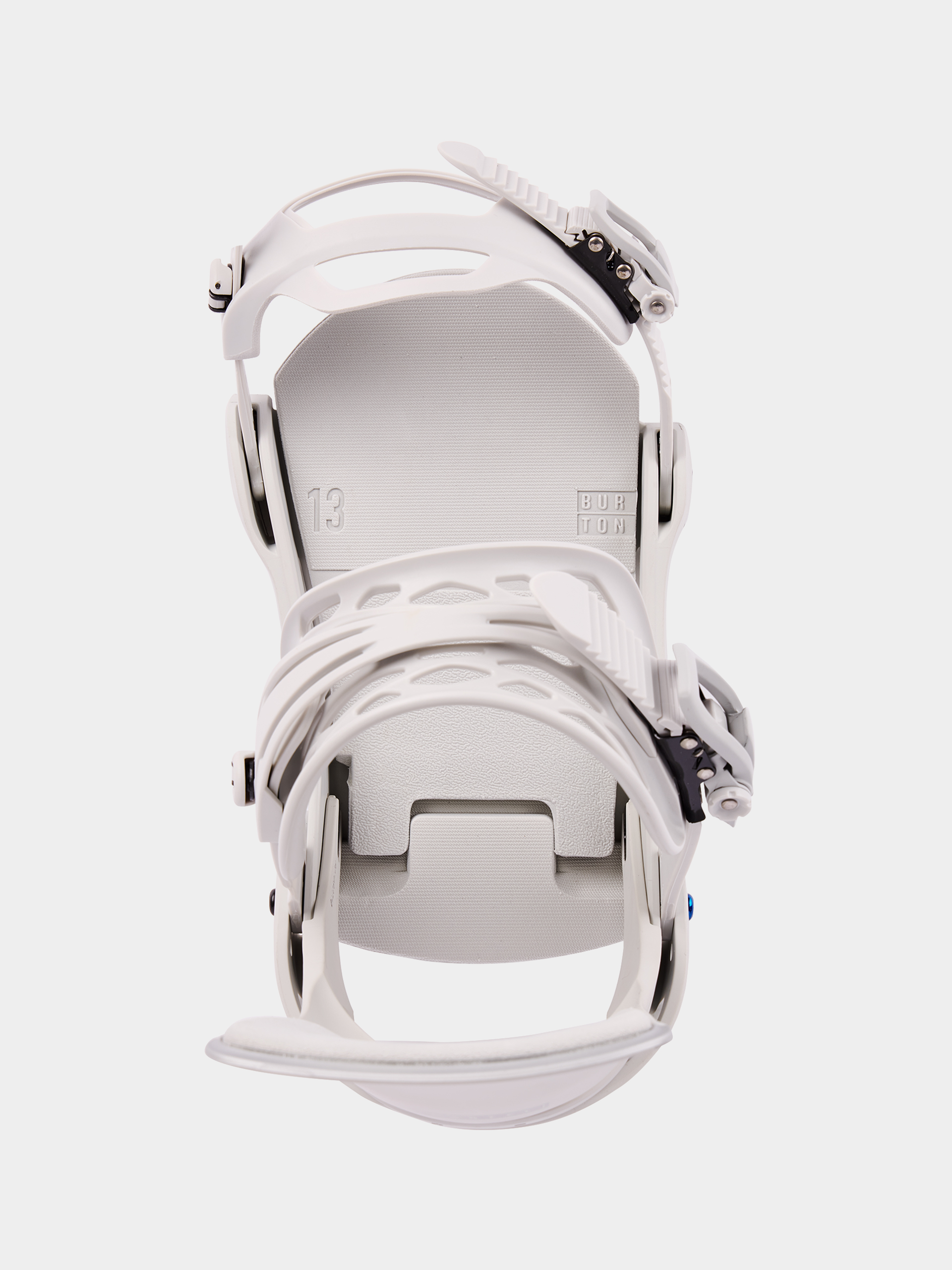 Mens Burton Cartel Reflex Snowboard bindings (gray cloud)