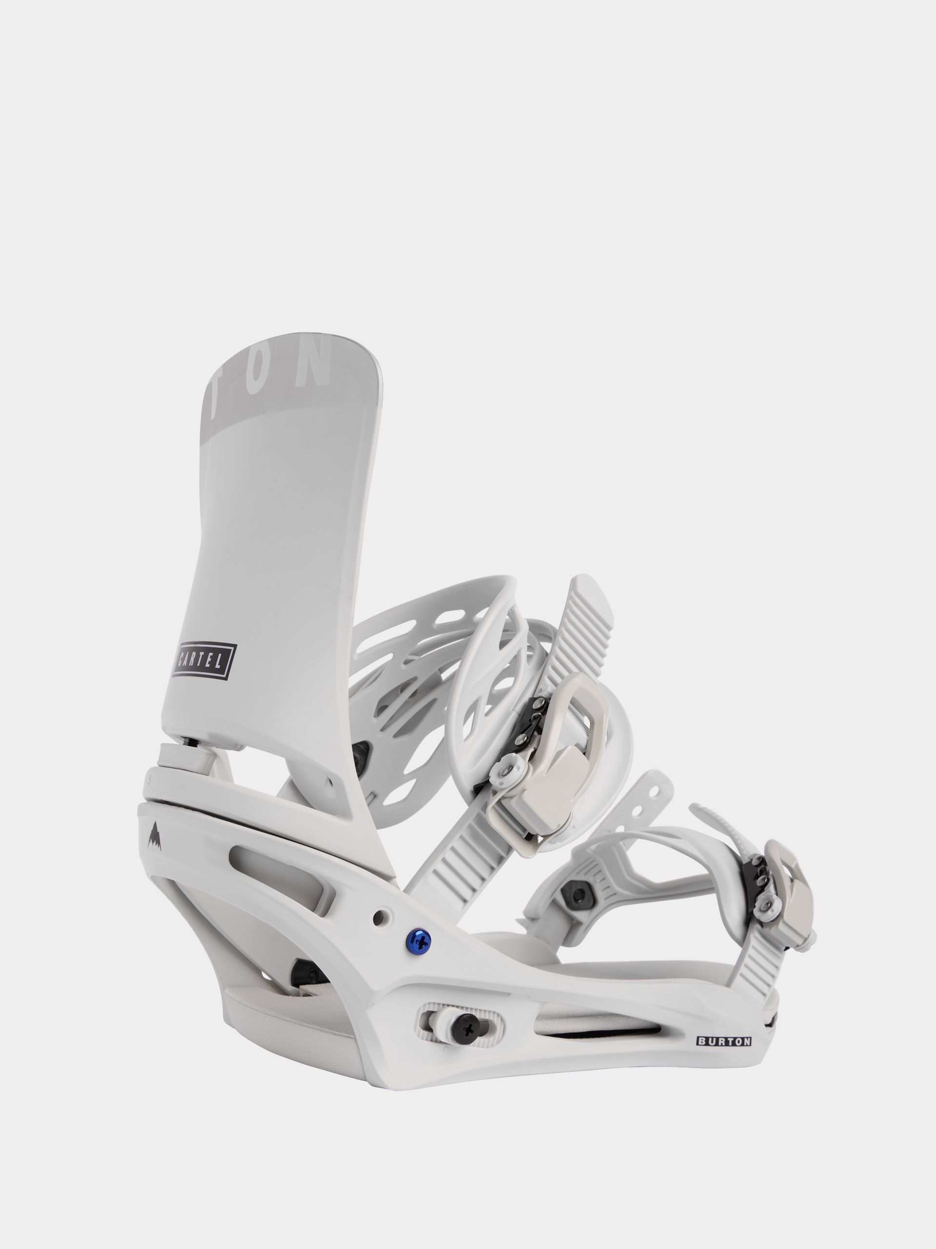 Burton Cartel Reflex Snowboard bindings - white, grey (gray cloud)
