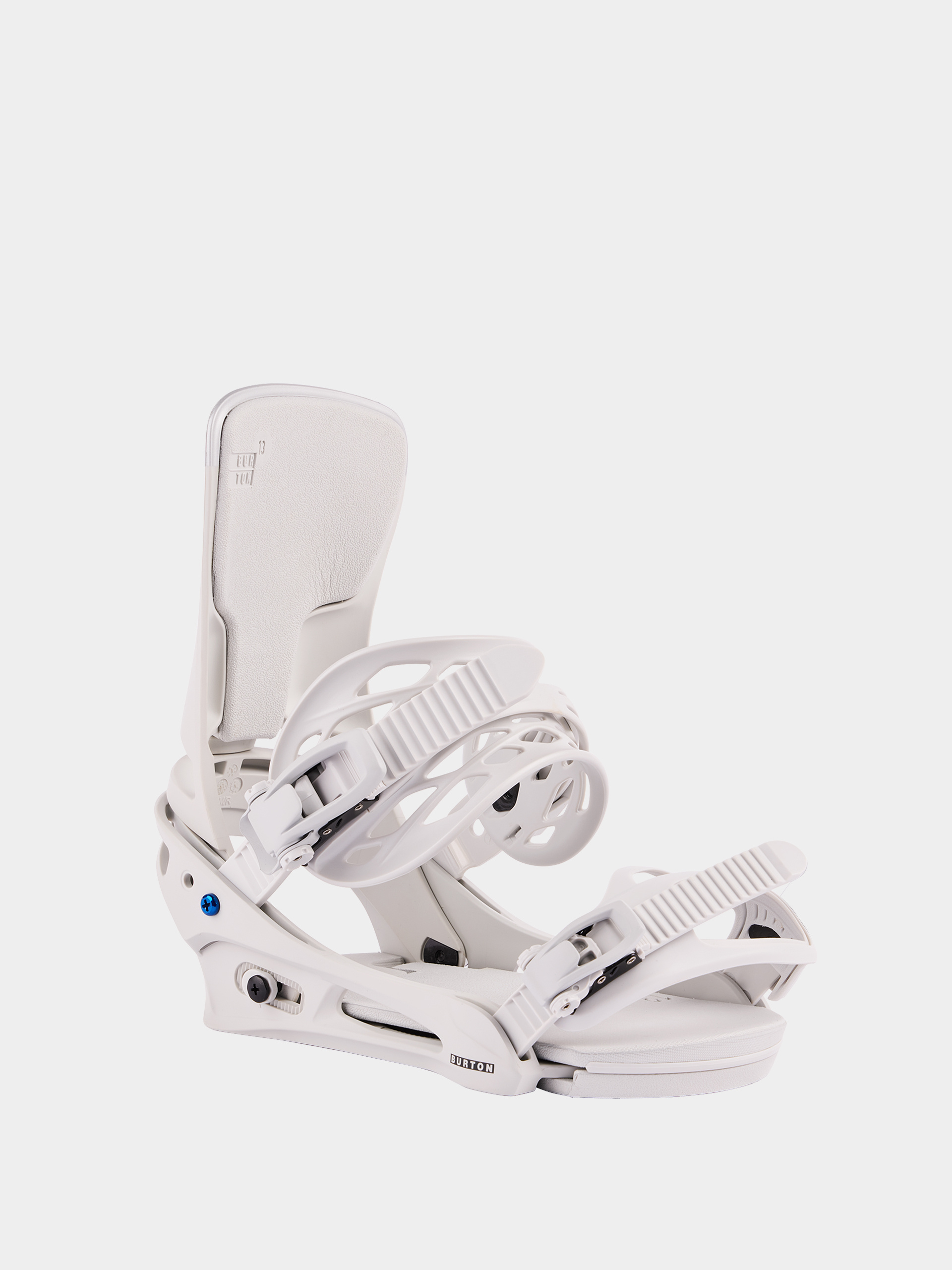 Mens Burton Cartel Reflex Snowboard bindings (gray cloud)