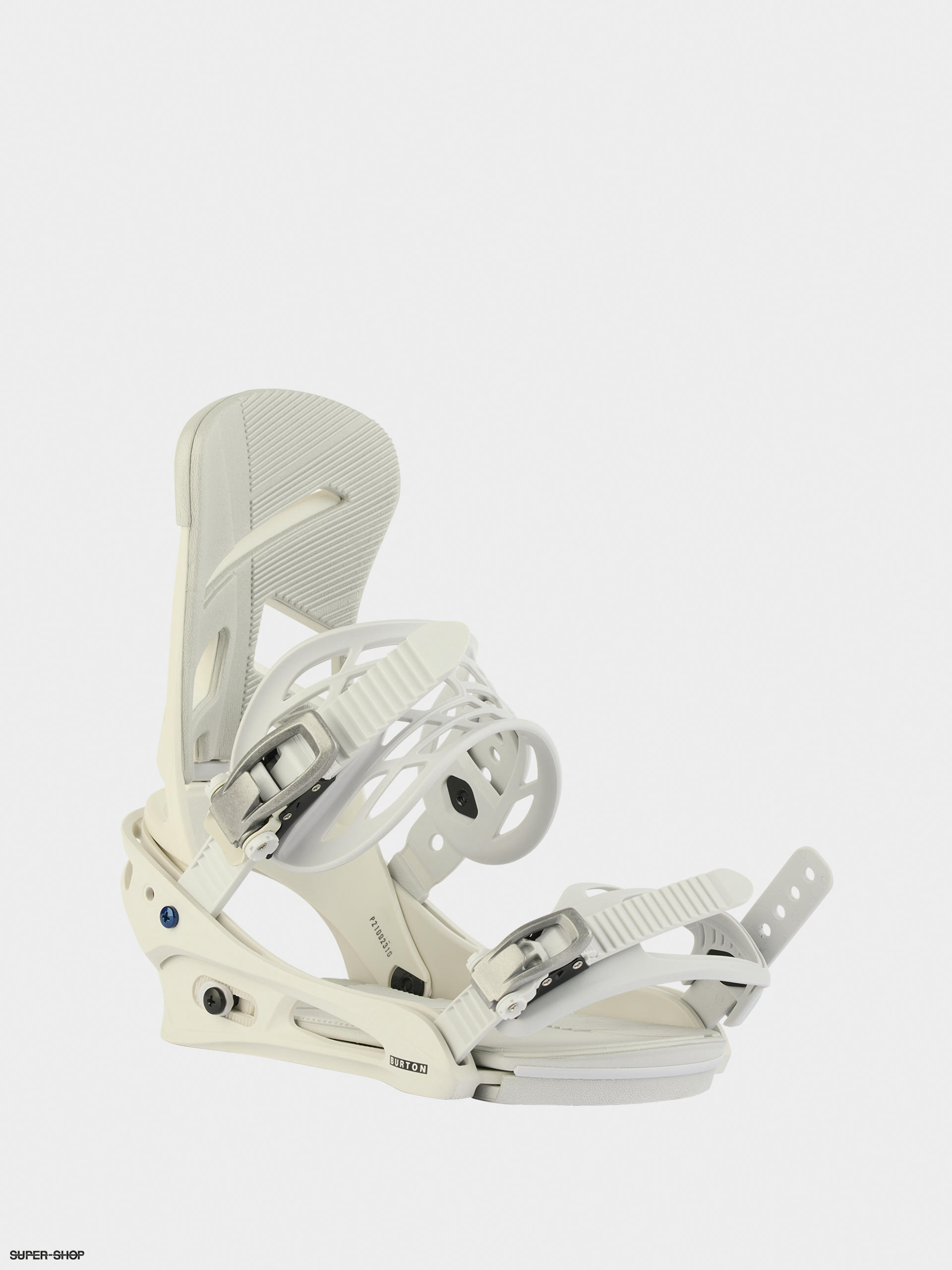 Burton Mission Reflex Snowboard bindings stout white