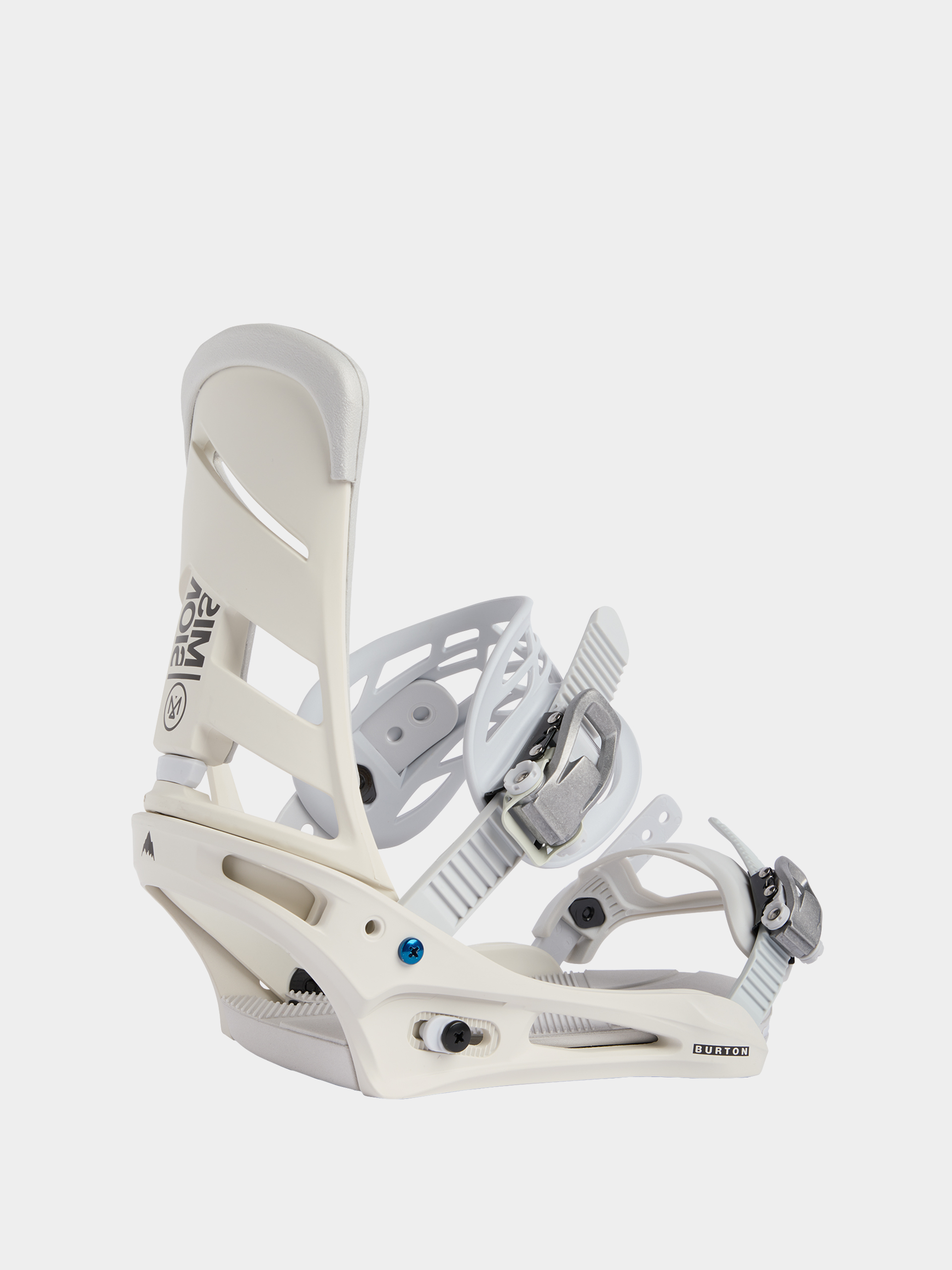 Mens Burton Mission Reflex Snowboard bindings (stout white)