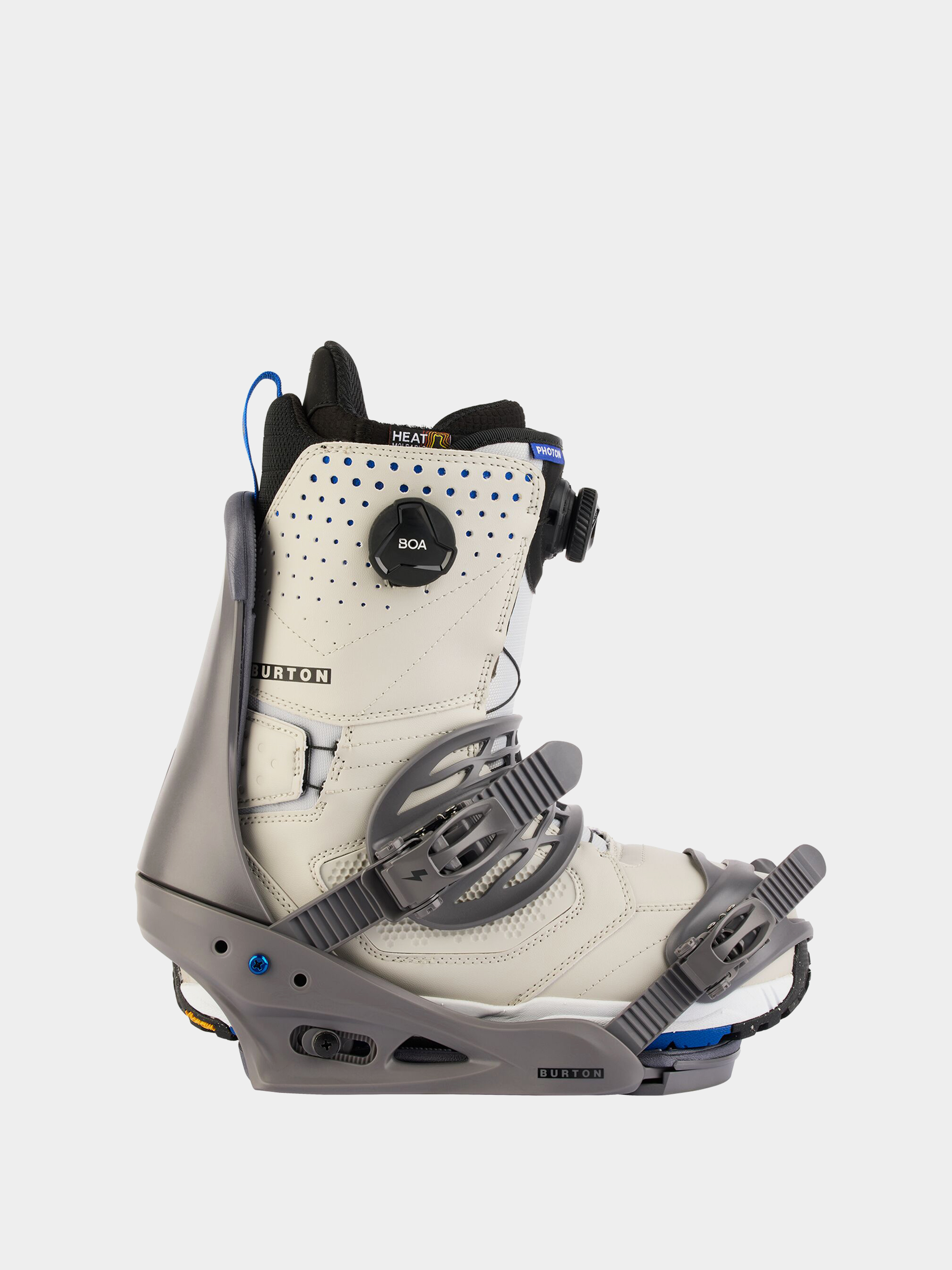 Mens Burton Freestyle Reflex Snowboard bindings (dark gray)