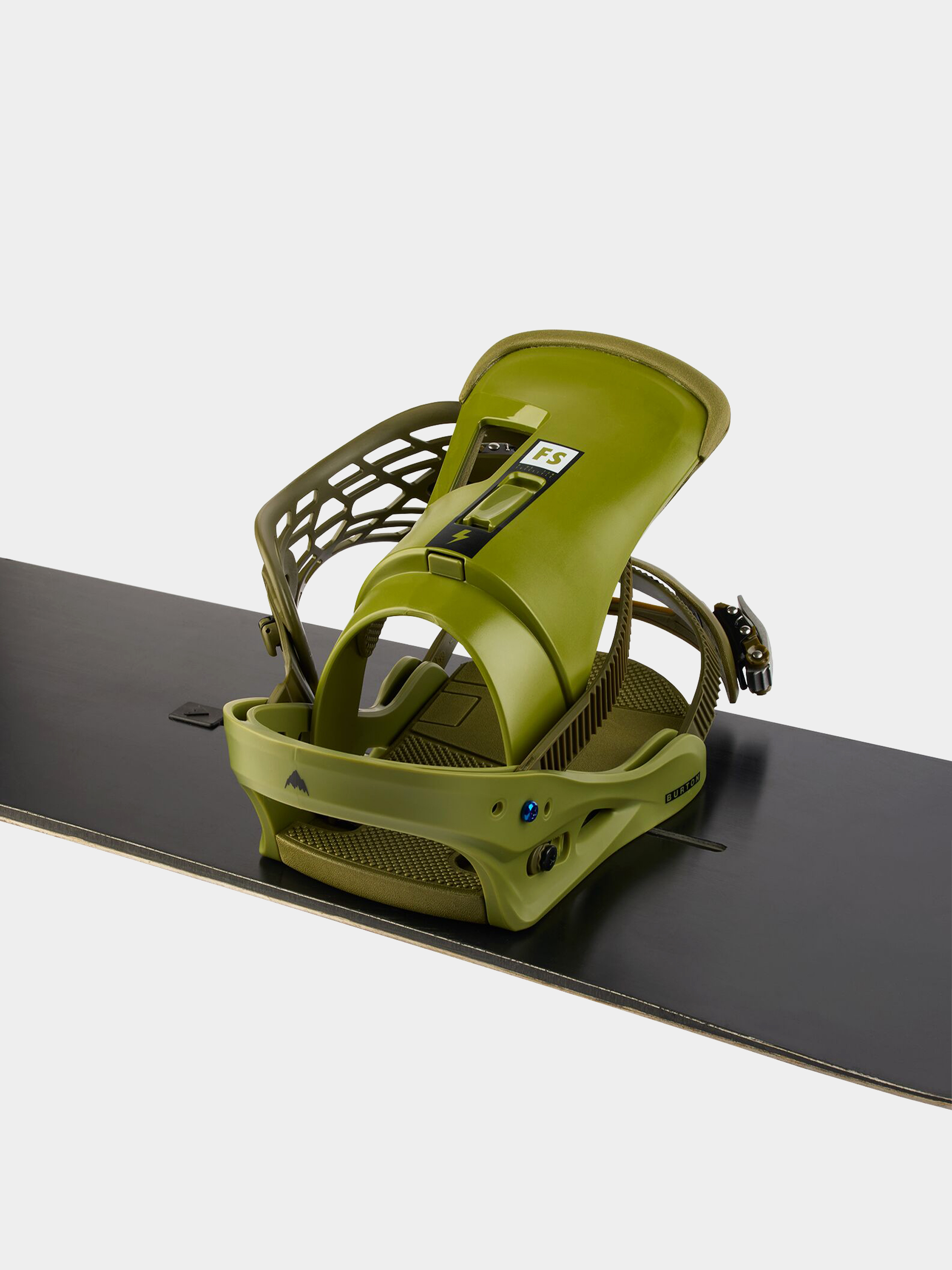 Mens Burton Freestyle Reflex Snowboard bindings (green)