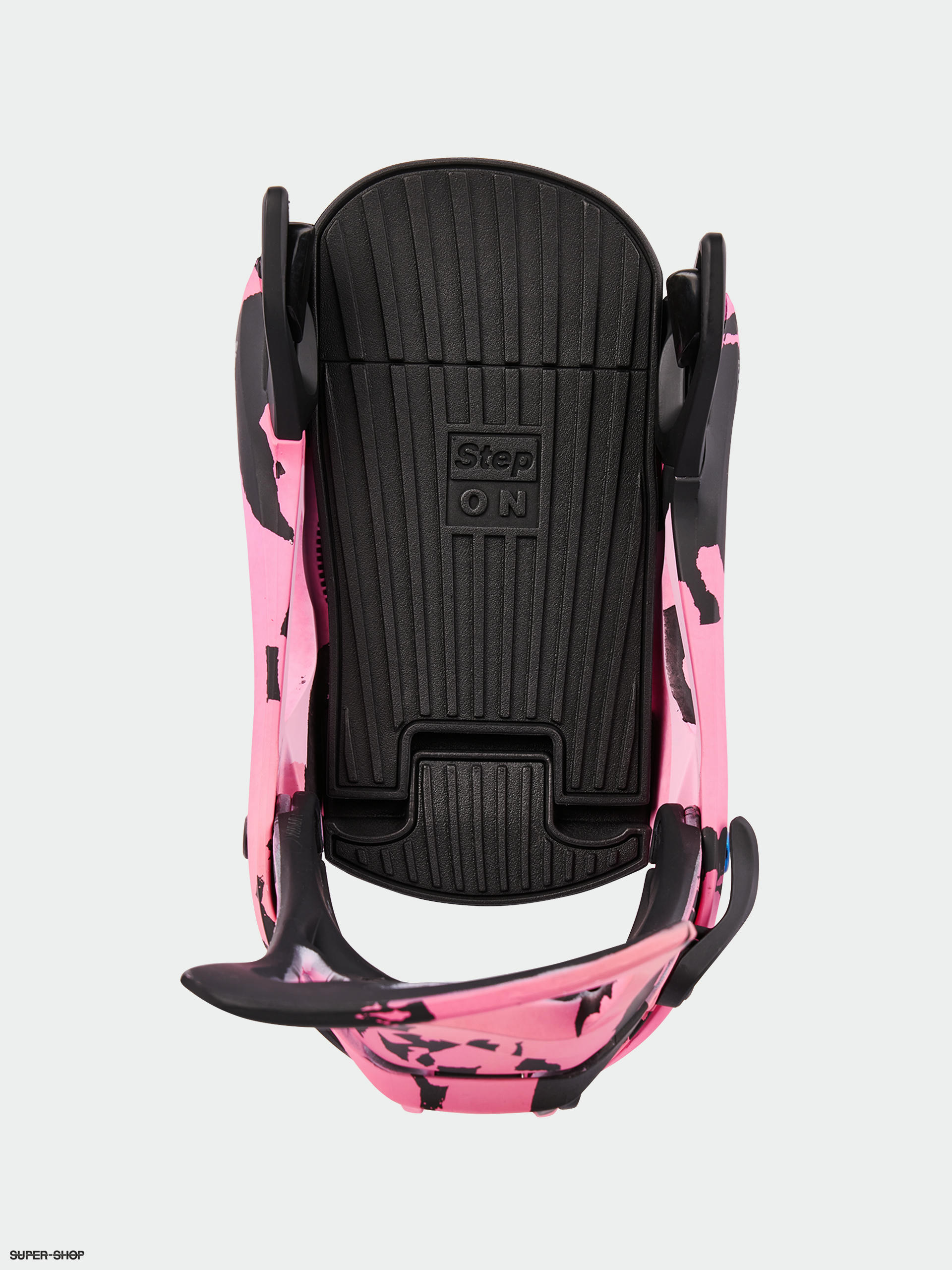 Womens Burton Step On Reflex Snowboard bindings pink black