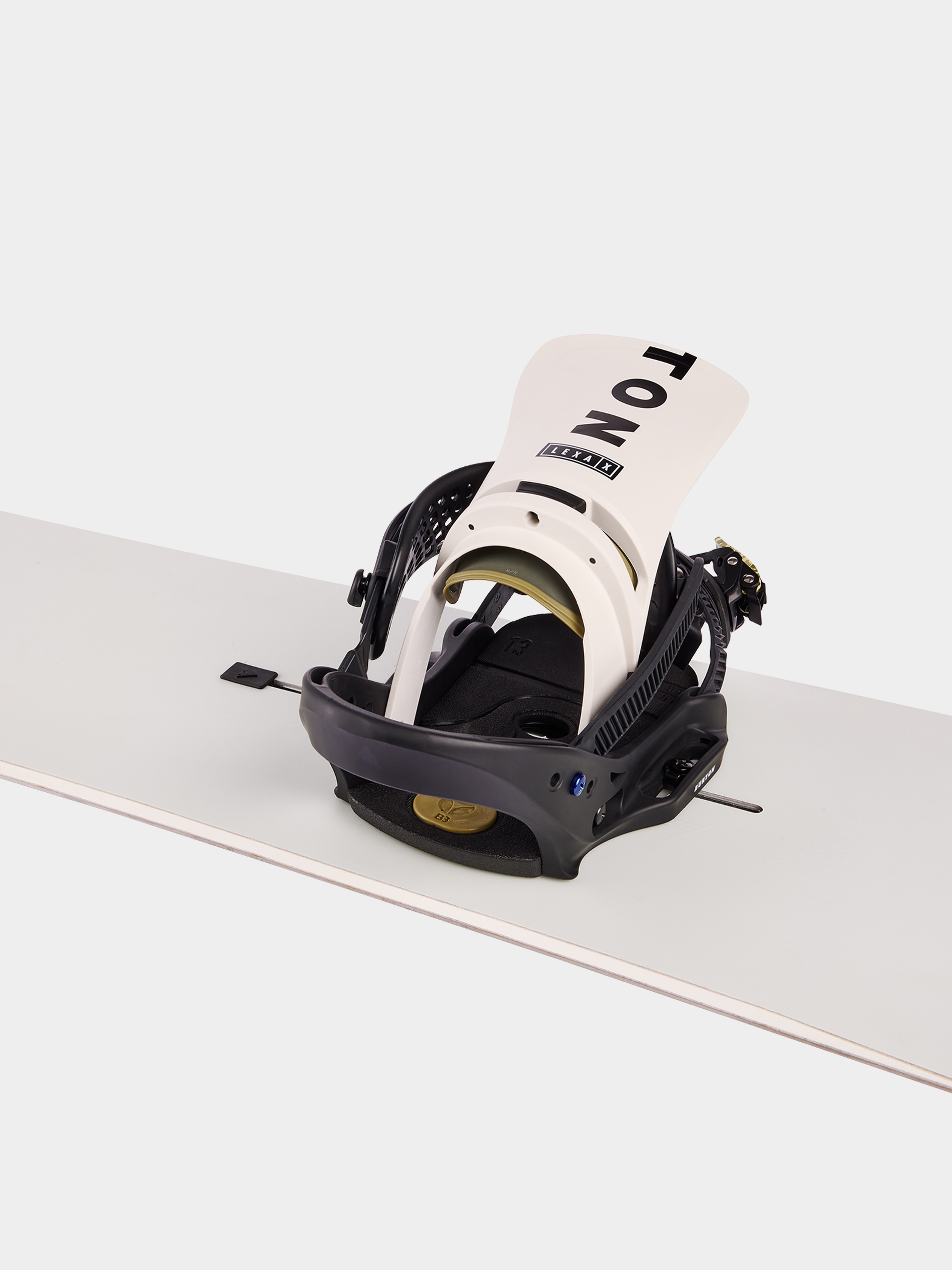 Burton Lexa X Est Snowboard bindings Wmn - white, black