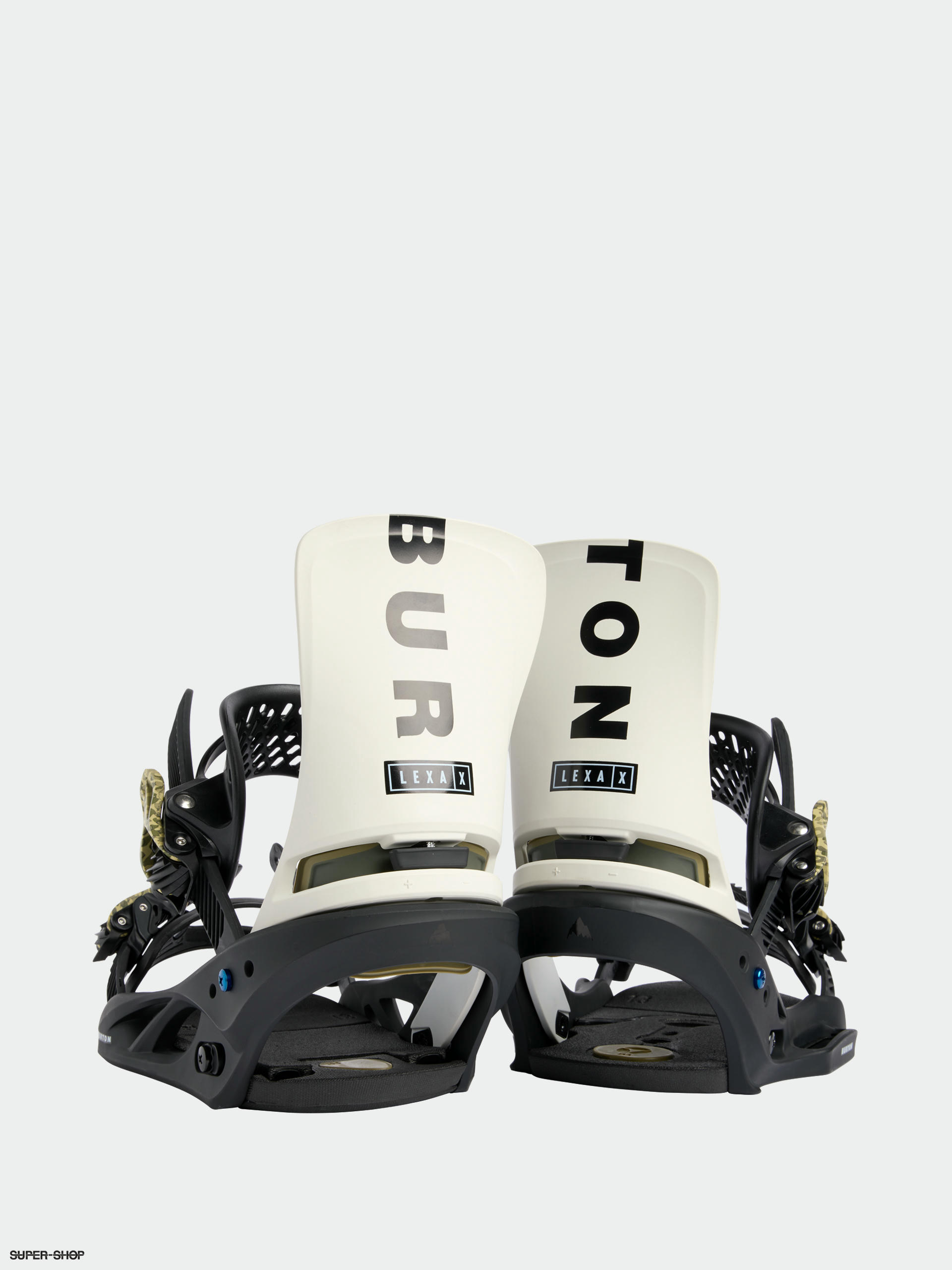 Burton Lexa X Est Snowboard bindings Wmn black stout white logo