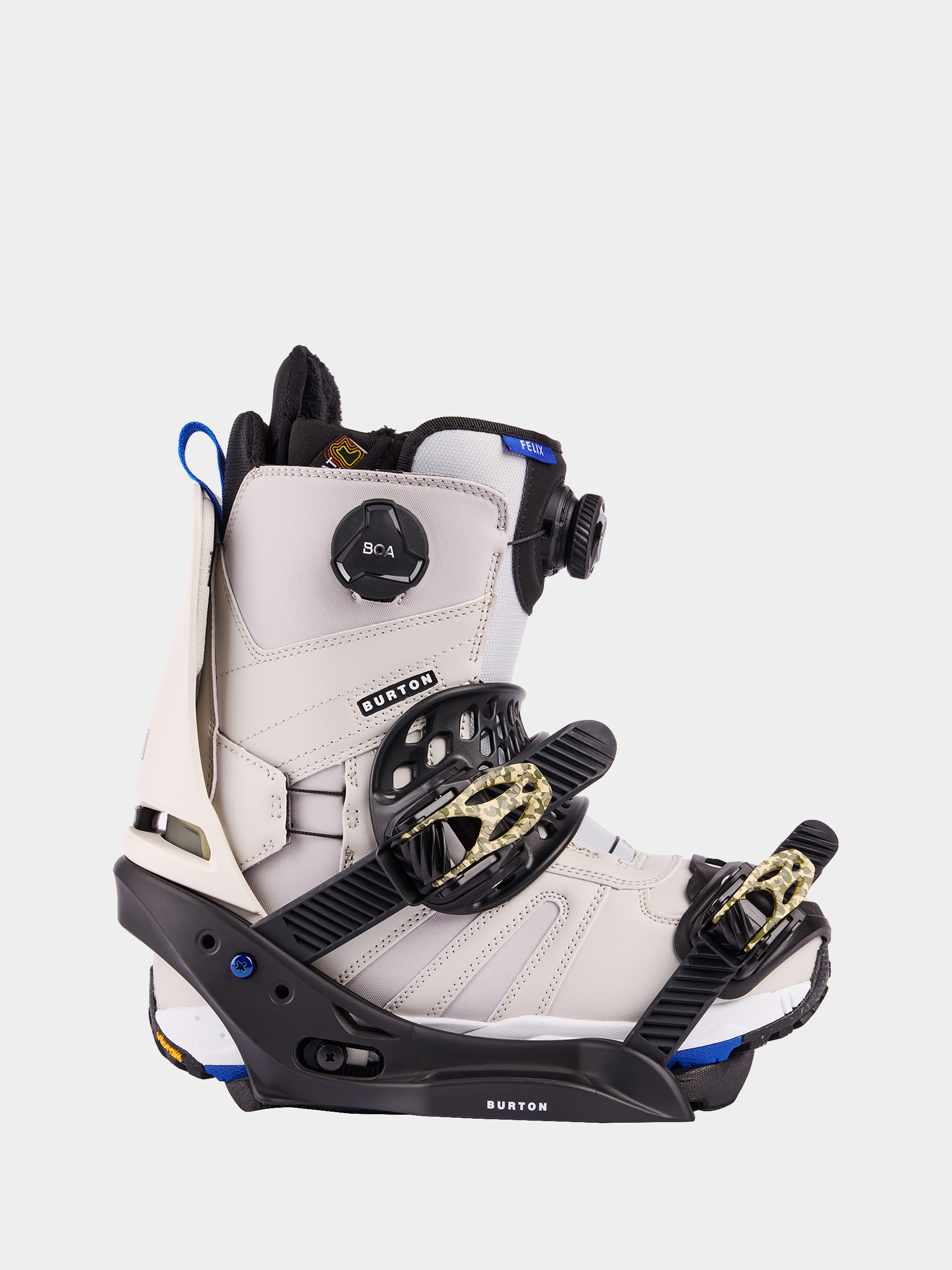 Burton Lexa X Est Snowboard bindings Wmn - white, black