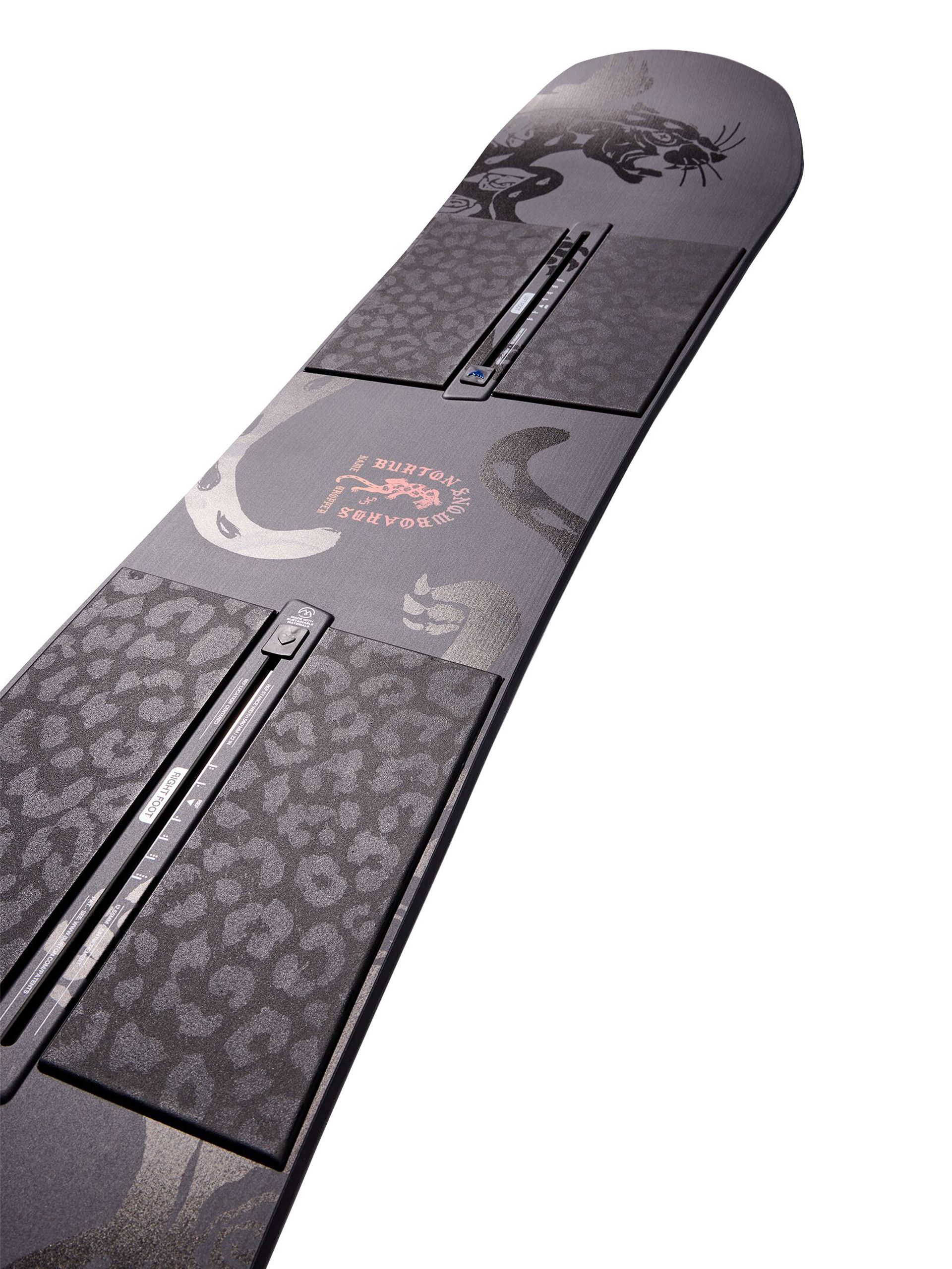 Burton Name Dropper Snowboard - black, pink