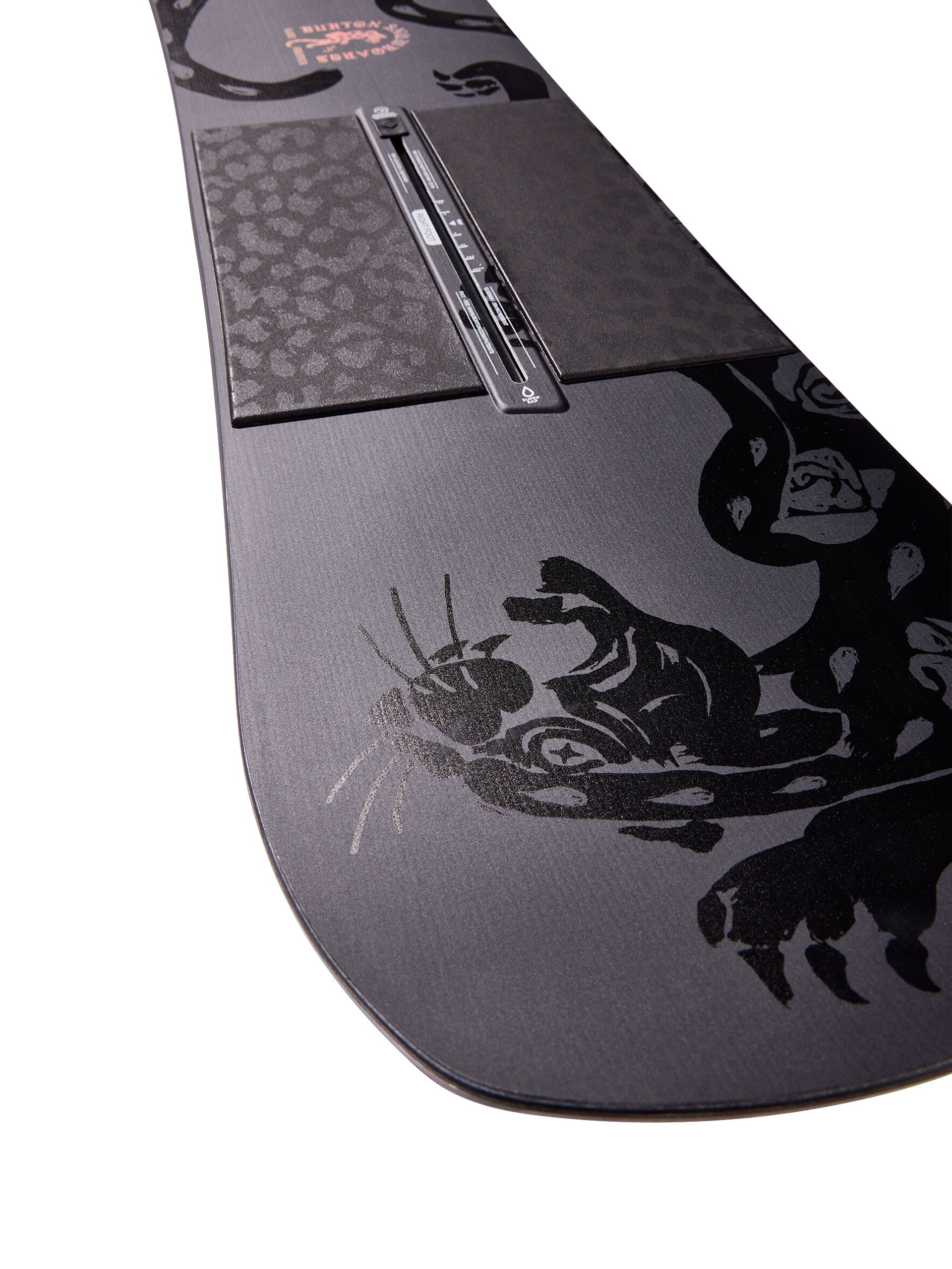 Burton Name Dropper Snowboard - black, pink