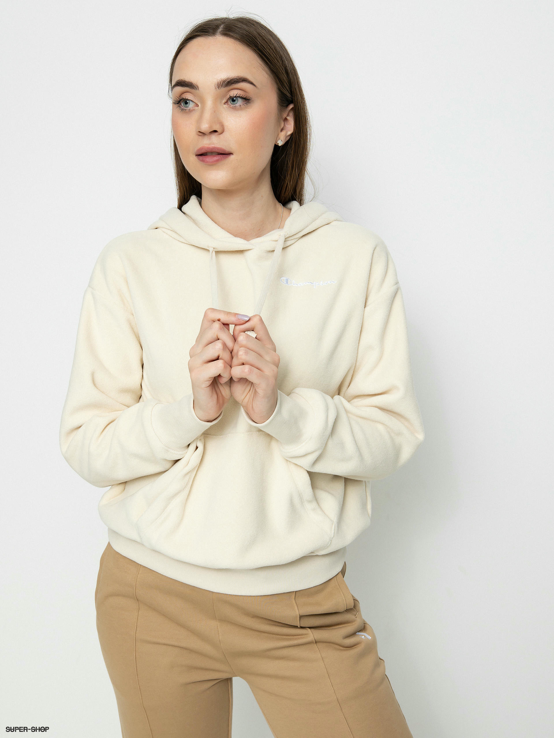 Beige sales champion hoodie