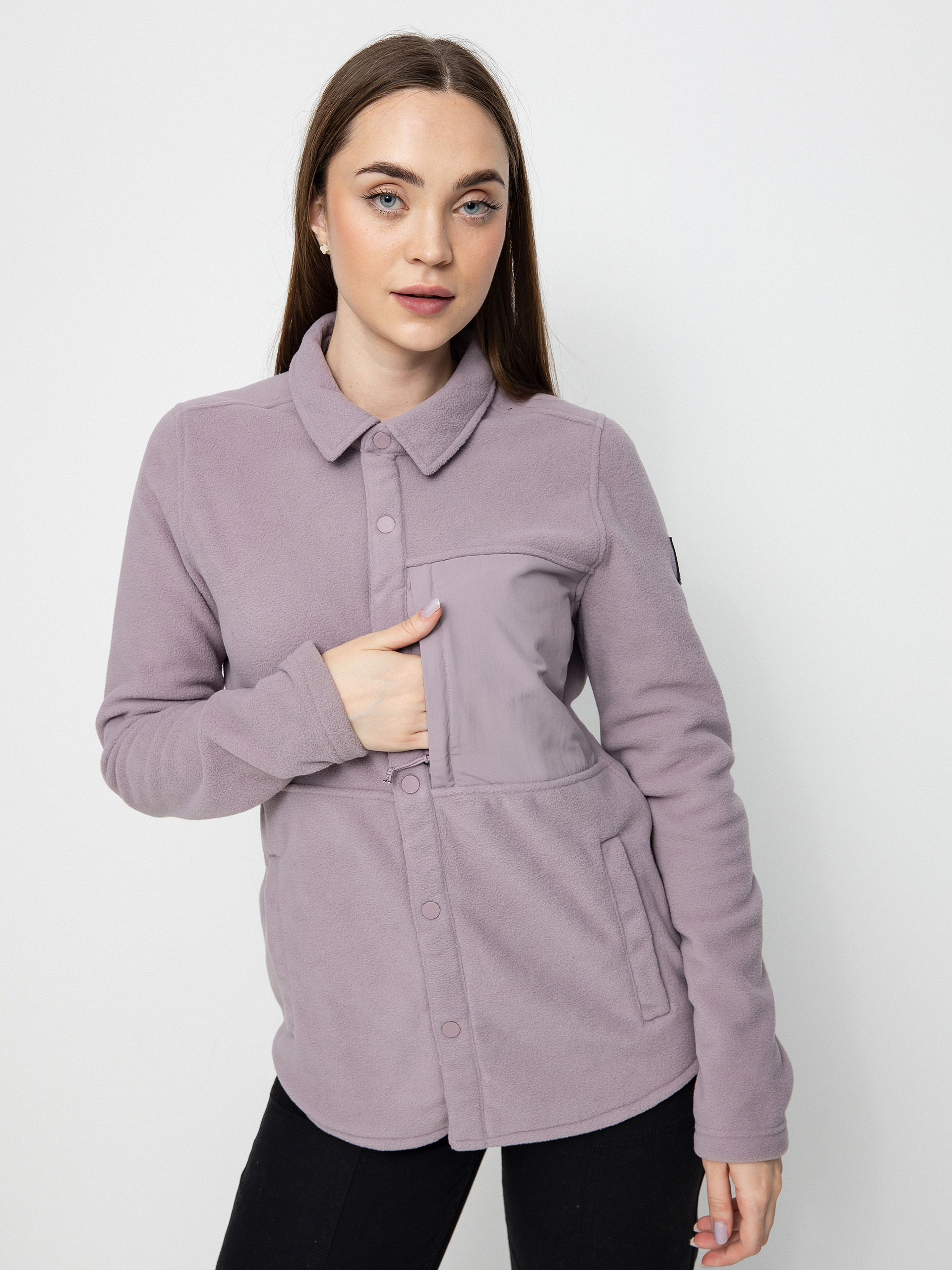 Burton Hearth Snap Up Shirt Wmn (elderberry)