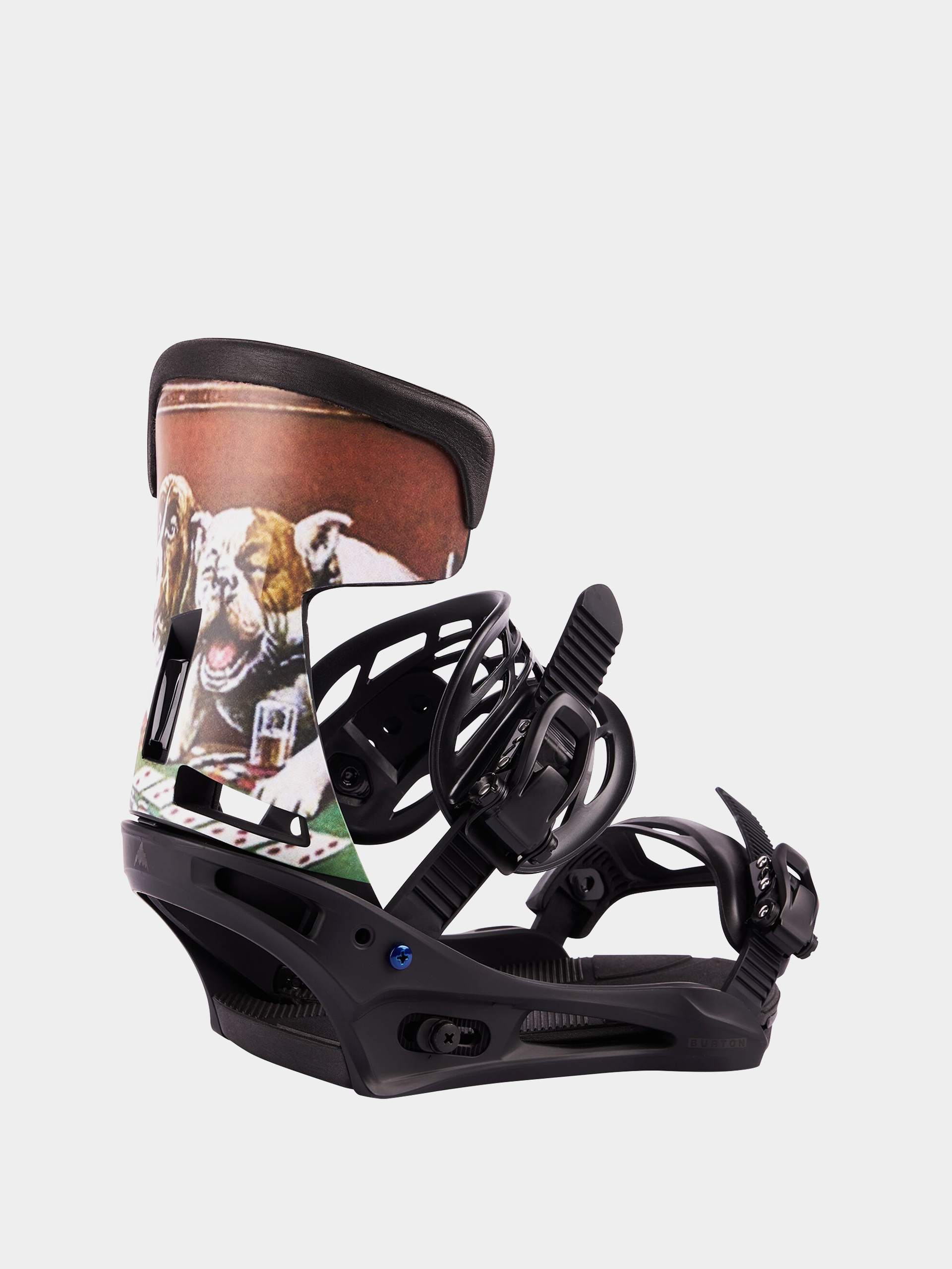 Burton Mission Reflex Snowboard bindings - black, multicolor (good