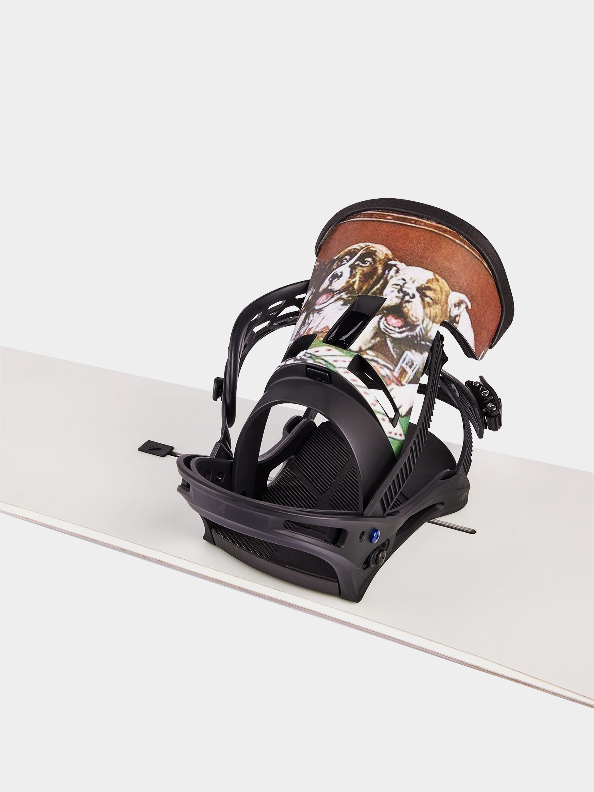 Mens Burton Mission Reflex Snowboard bindings (good company)