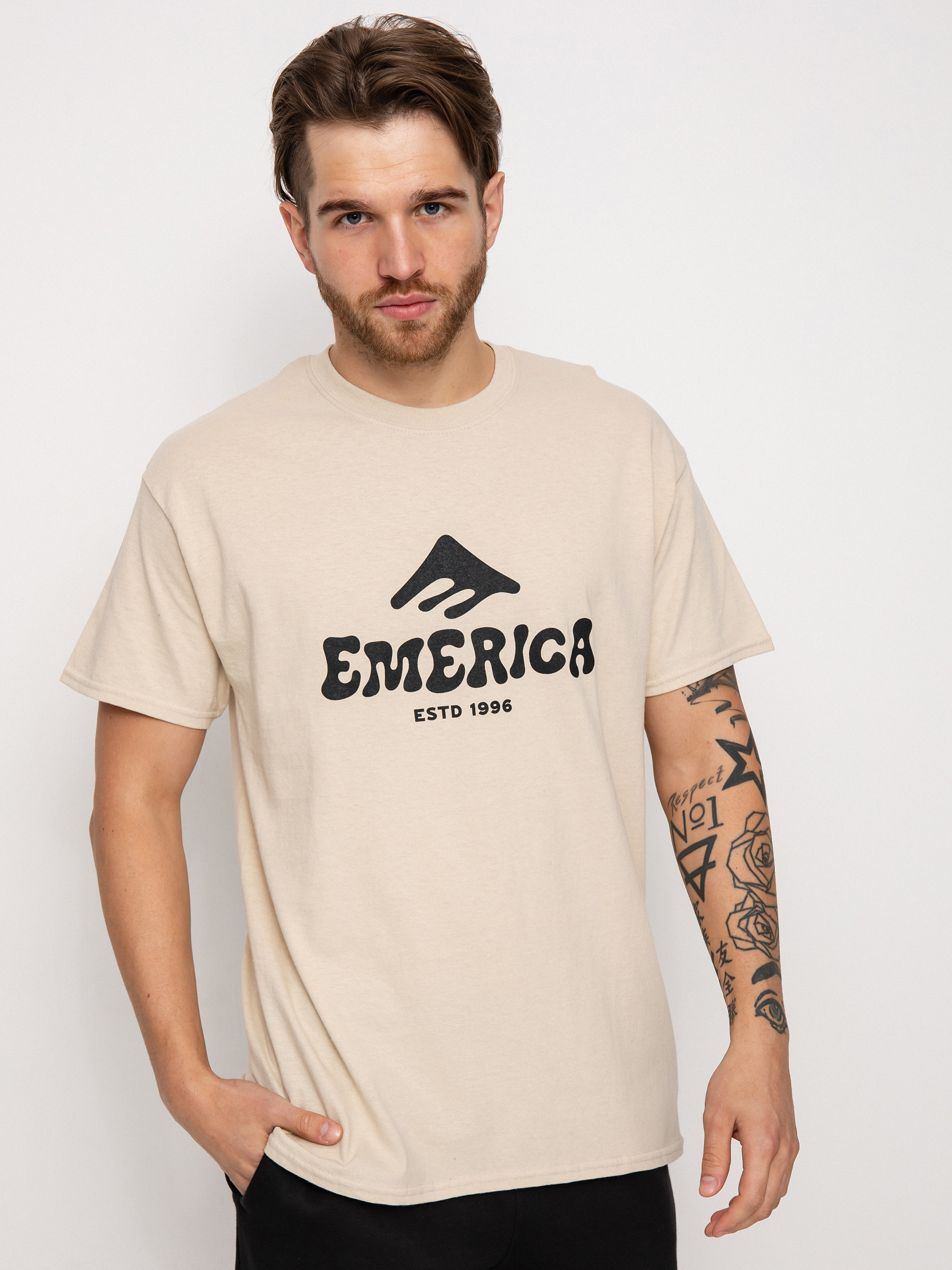 Emerica Puffy T-shirt (sand)