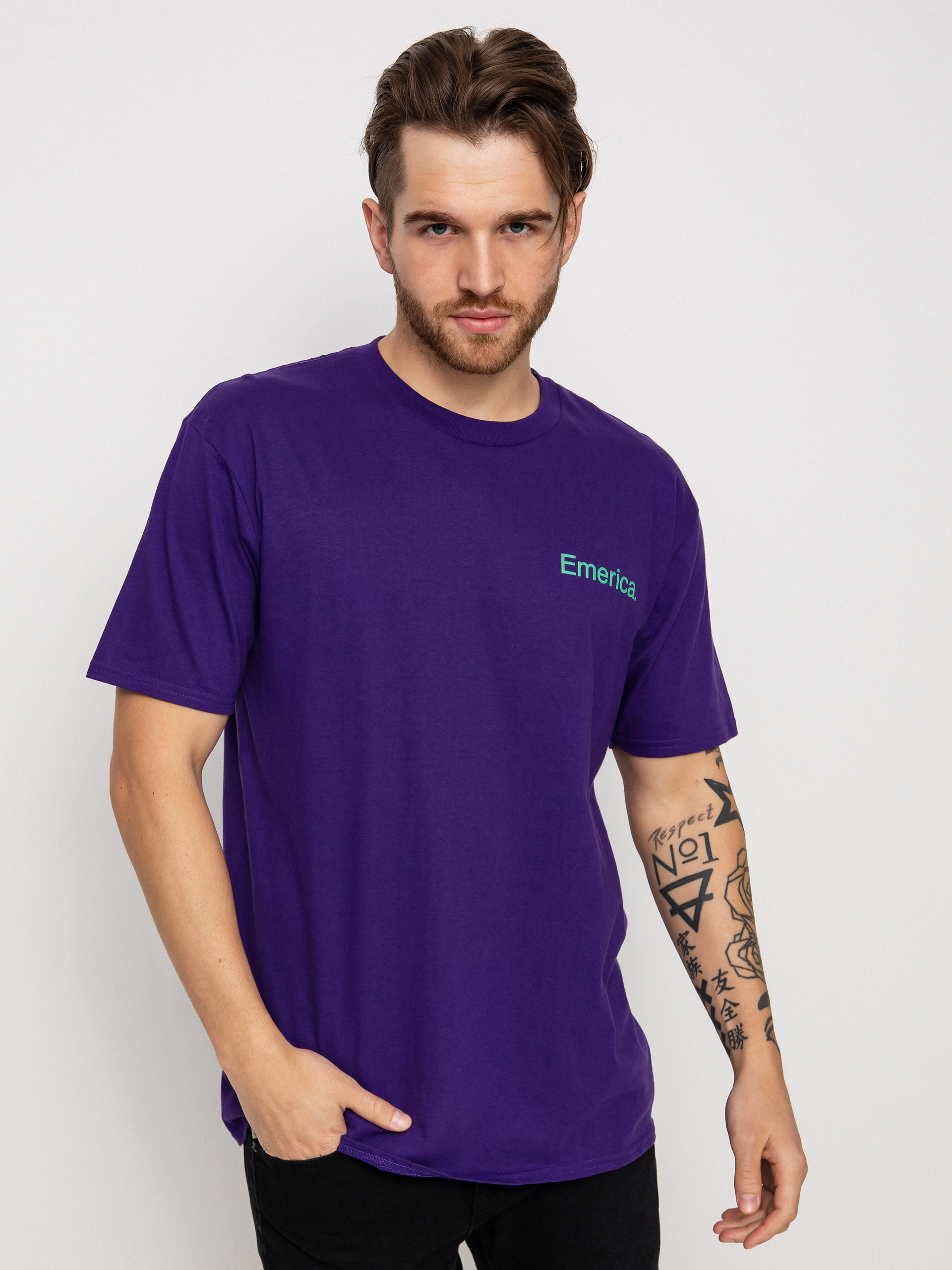 Emerica Pure Logo T-shirt (purple)