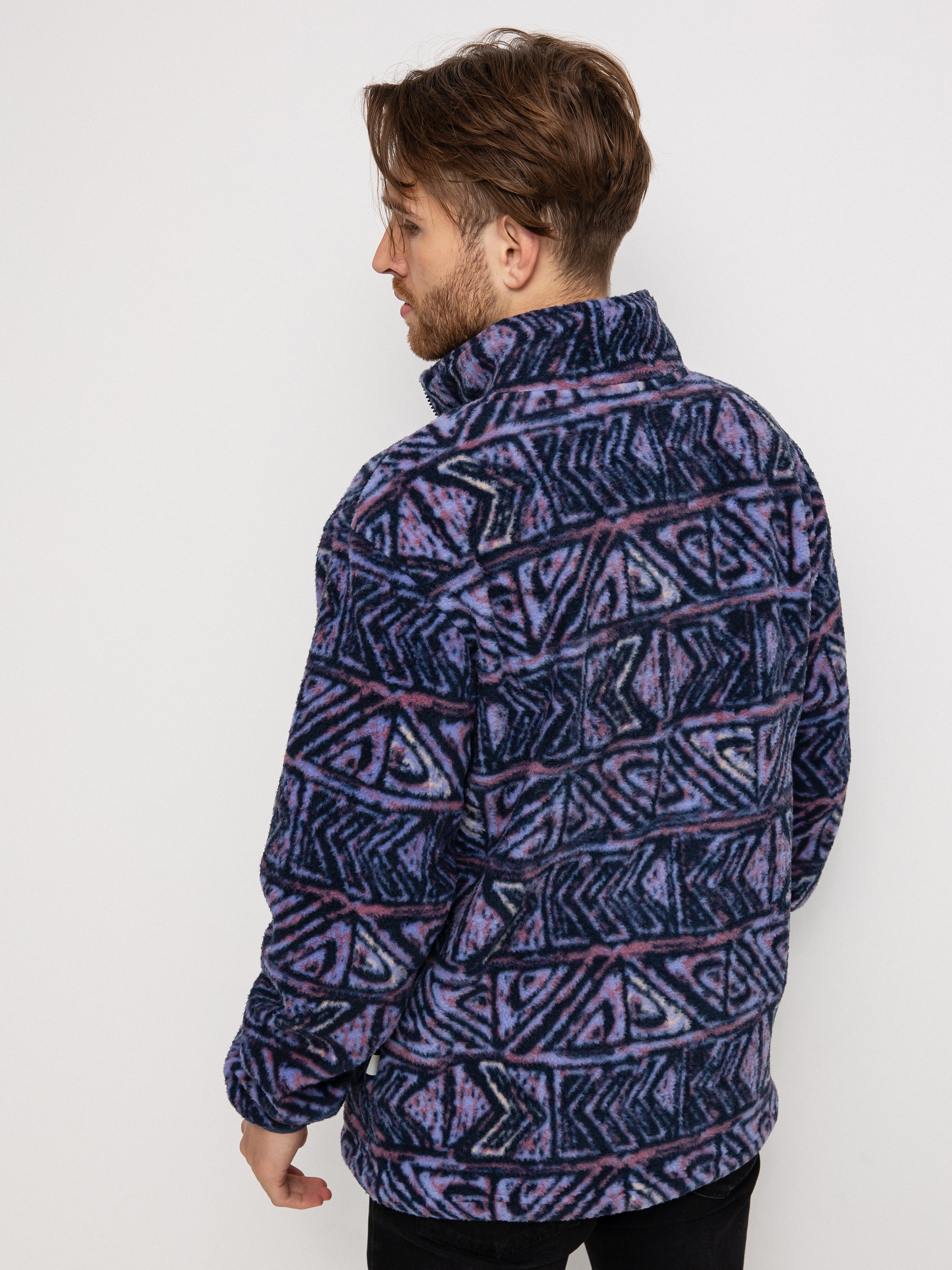 Mens Quiksilver Clean Coasts Fleece  (dust orc heritageo)