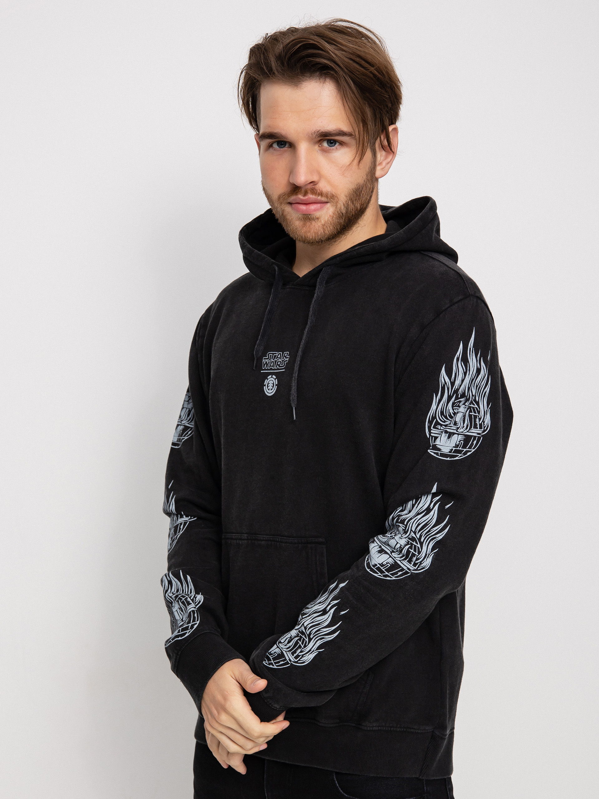 Element Deathstar Sweatshirt (washed black)