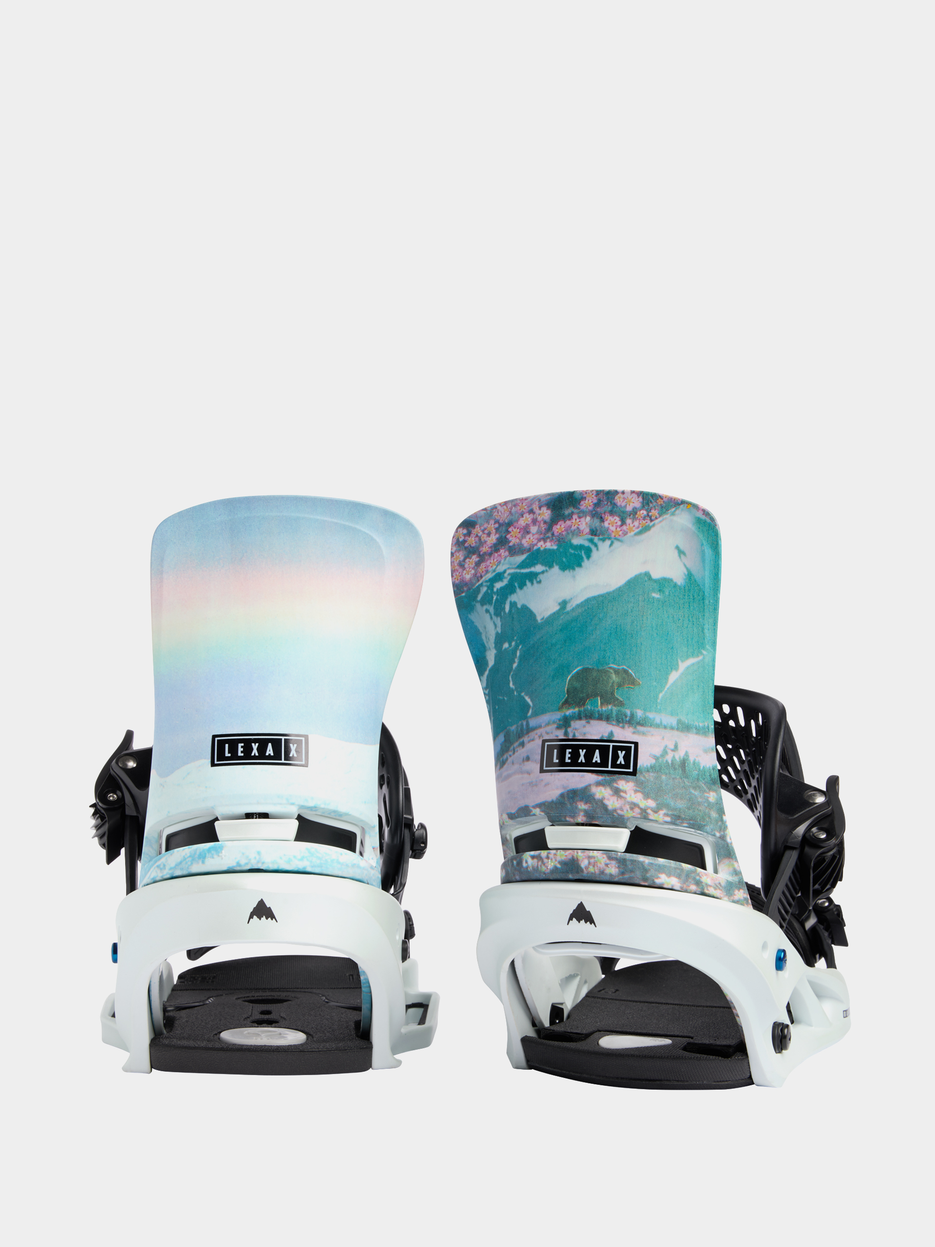 Burton Lexa X Est Snowboard bindings Wmn - white, blue