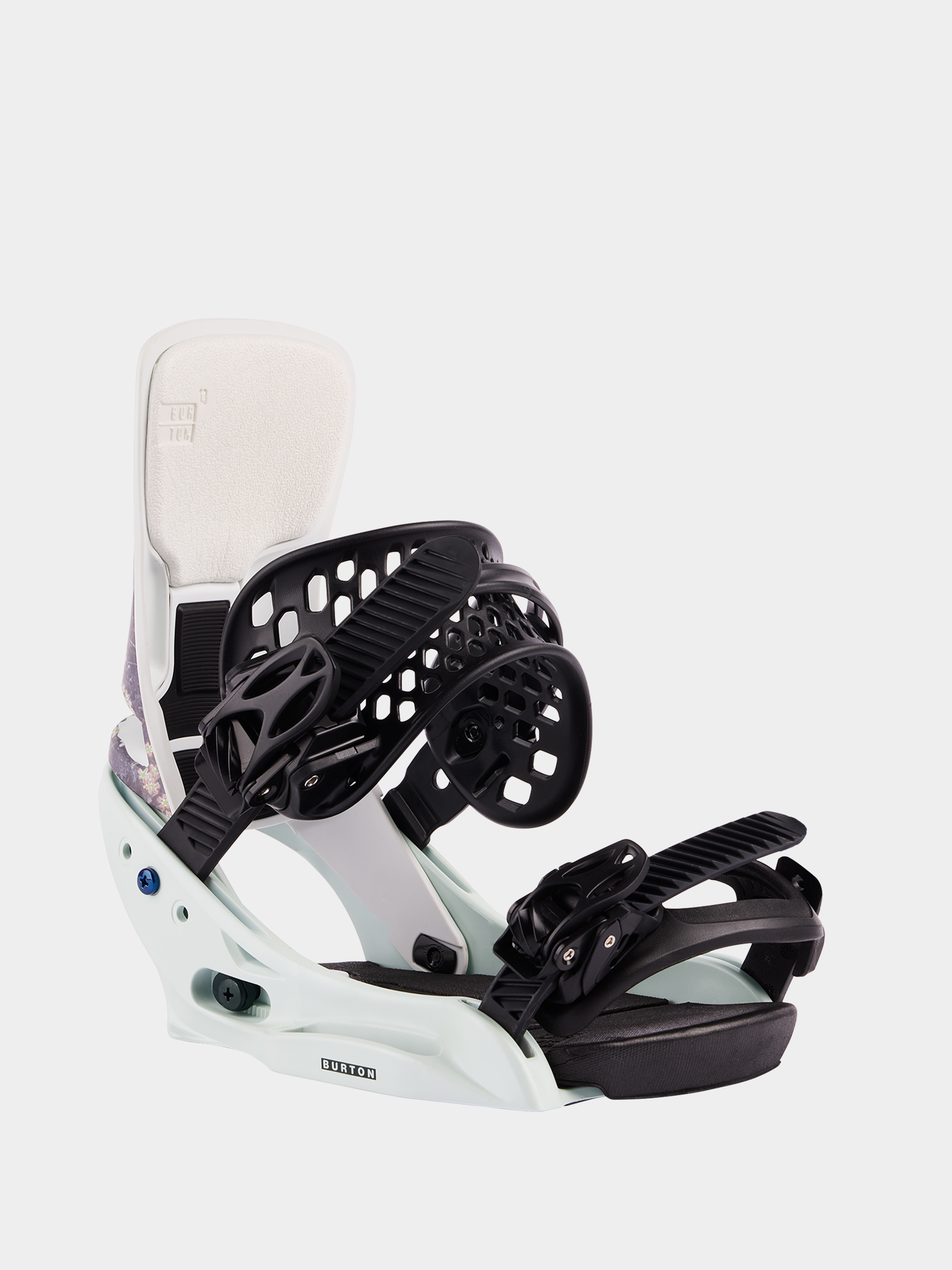 Womens Burton Lexa X Est Snowboard bindings (light blue/collage)