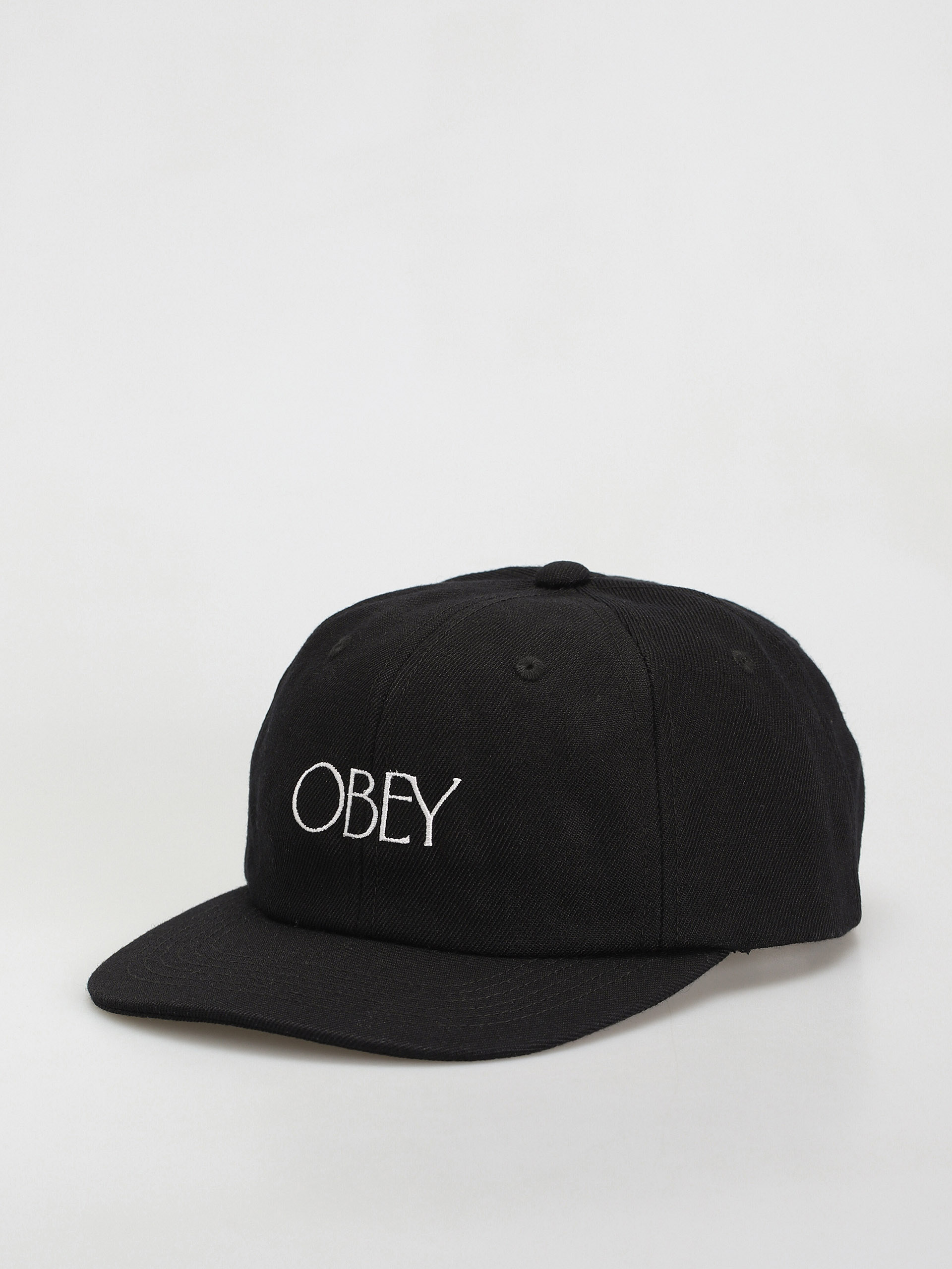 OBEY Hedges 6 Panel Cap (black)