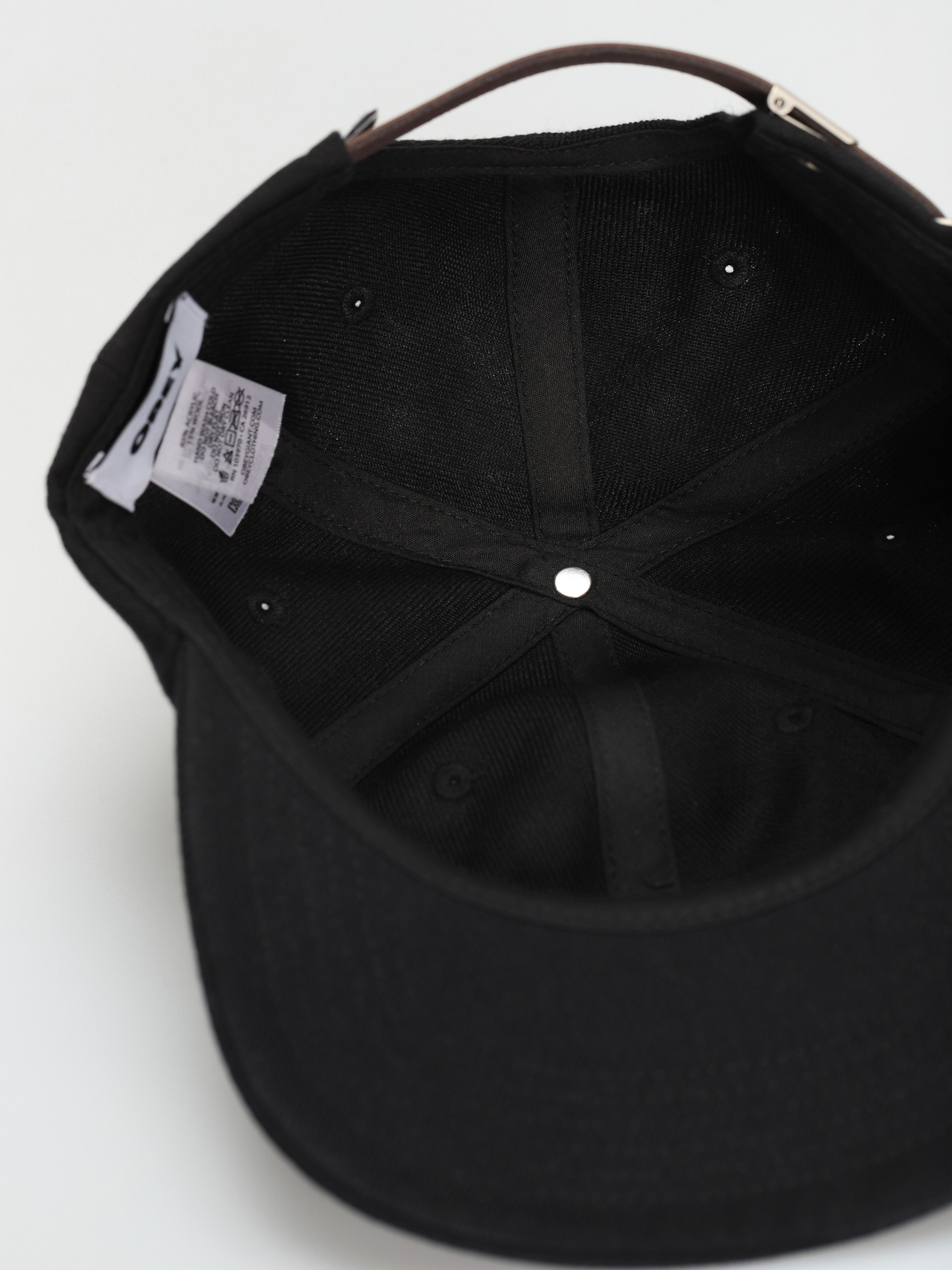 OBEY Hedges 6 Panel Cap (black)