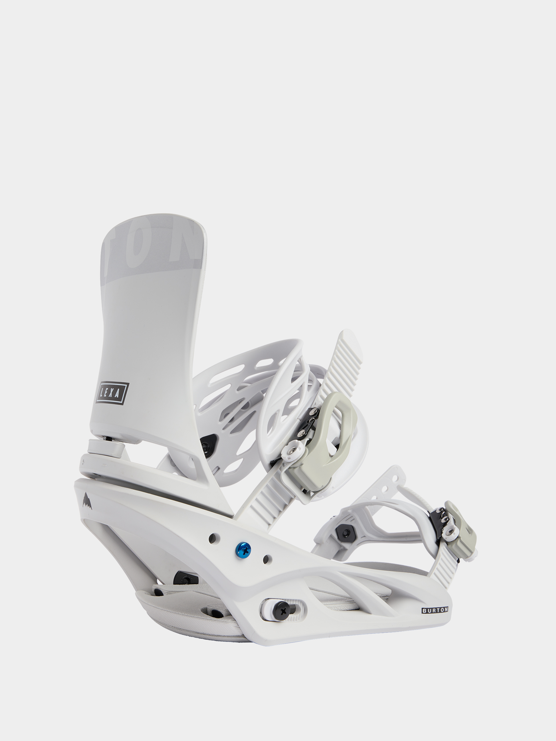 Womens Burton Lexa Reflex Snowboard bindings (gray cloud)