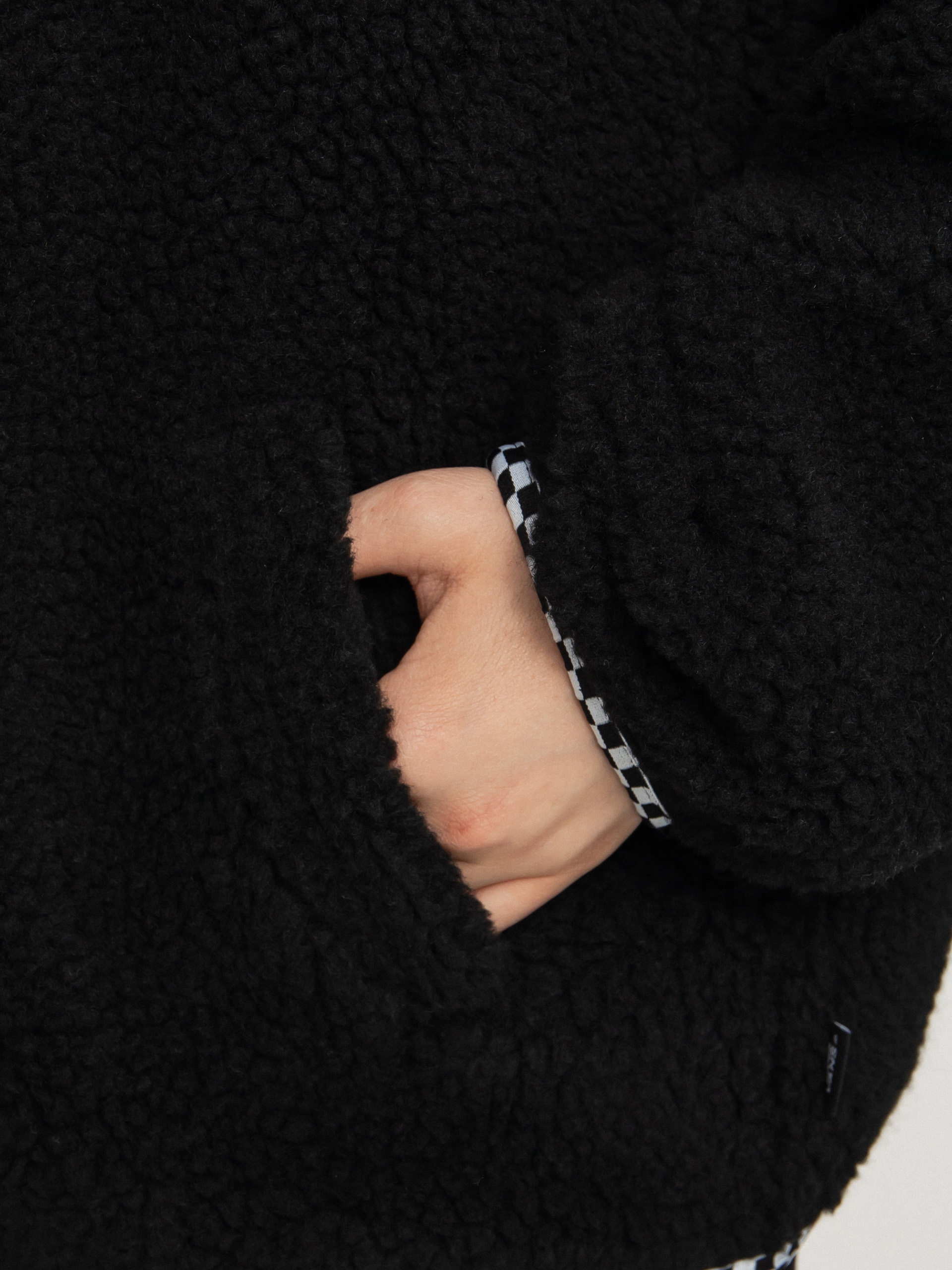 Damen Vans Griffen Ls Rpf Zip Fleece jacke (black)