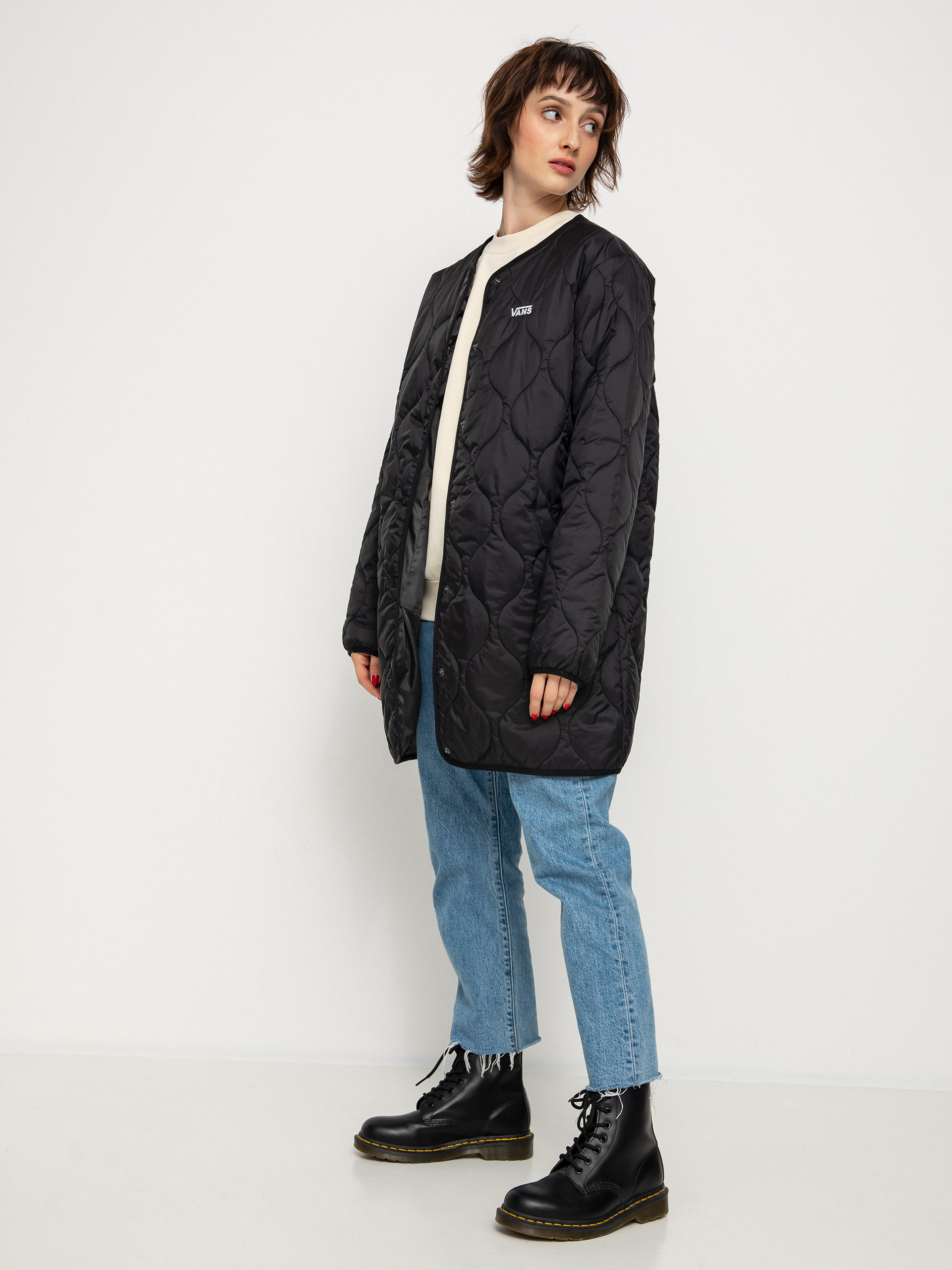 Vans Forces Uniw Long Rev Liner Jacket Wmn (black)