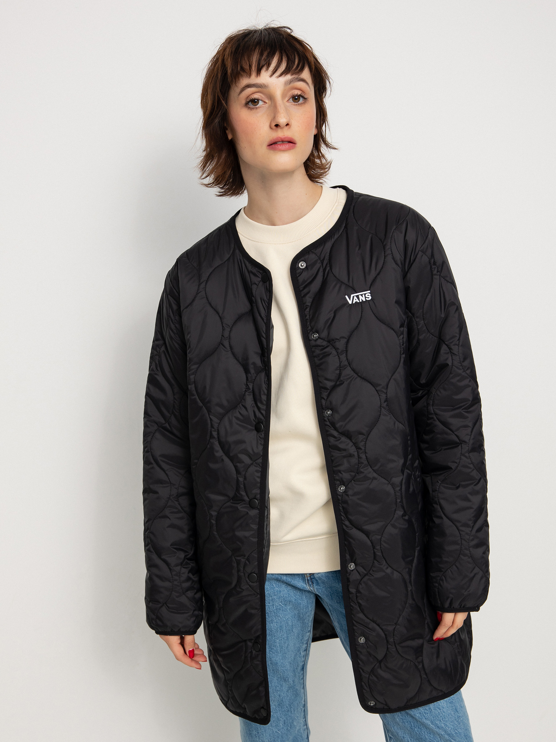 Vans Forces Uniw Long Rev Liner Jacket Wmn (black)