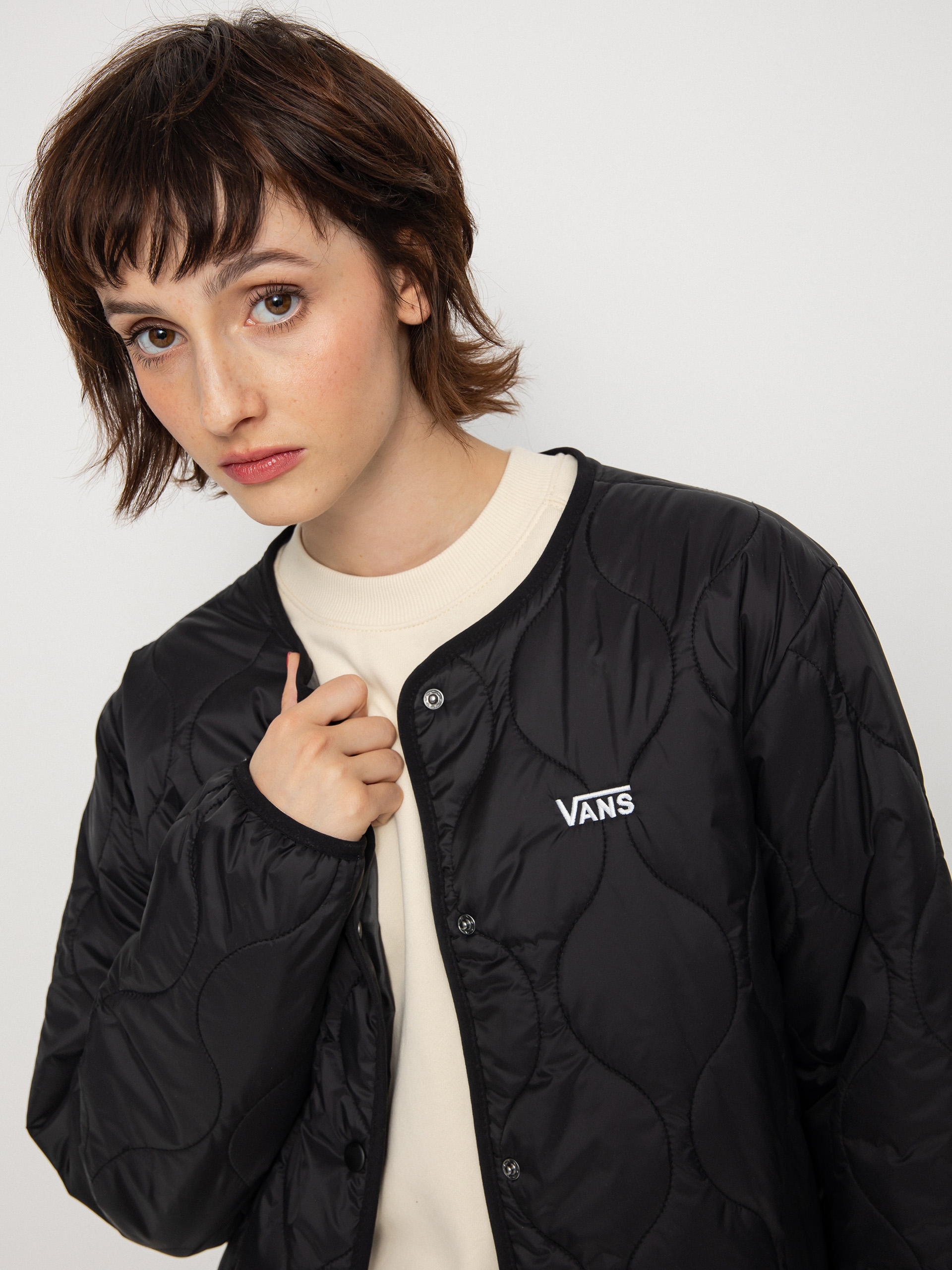 Vans Forces Uniw Long Rev Liner Jacket Wmn (black)