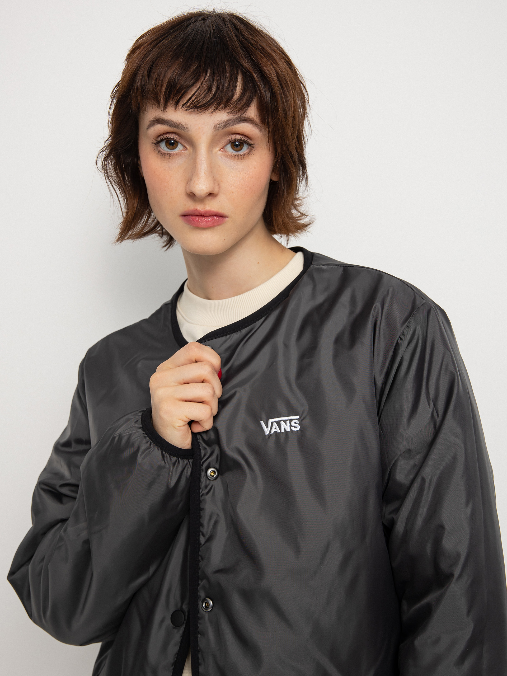 Vans Forces Uniw Long Rev Liner Jacket Wmn (black)