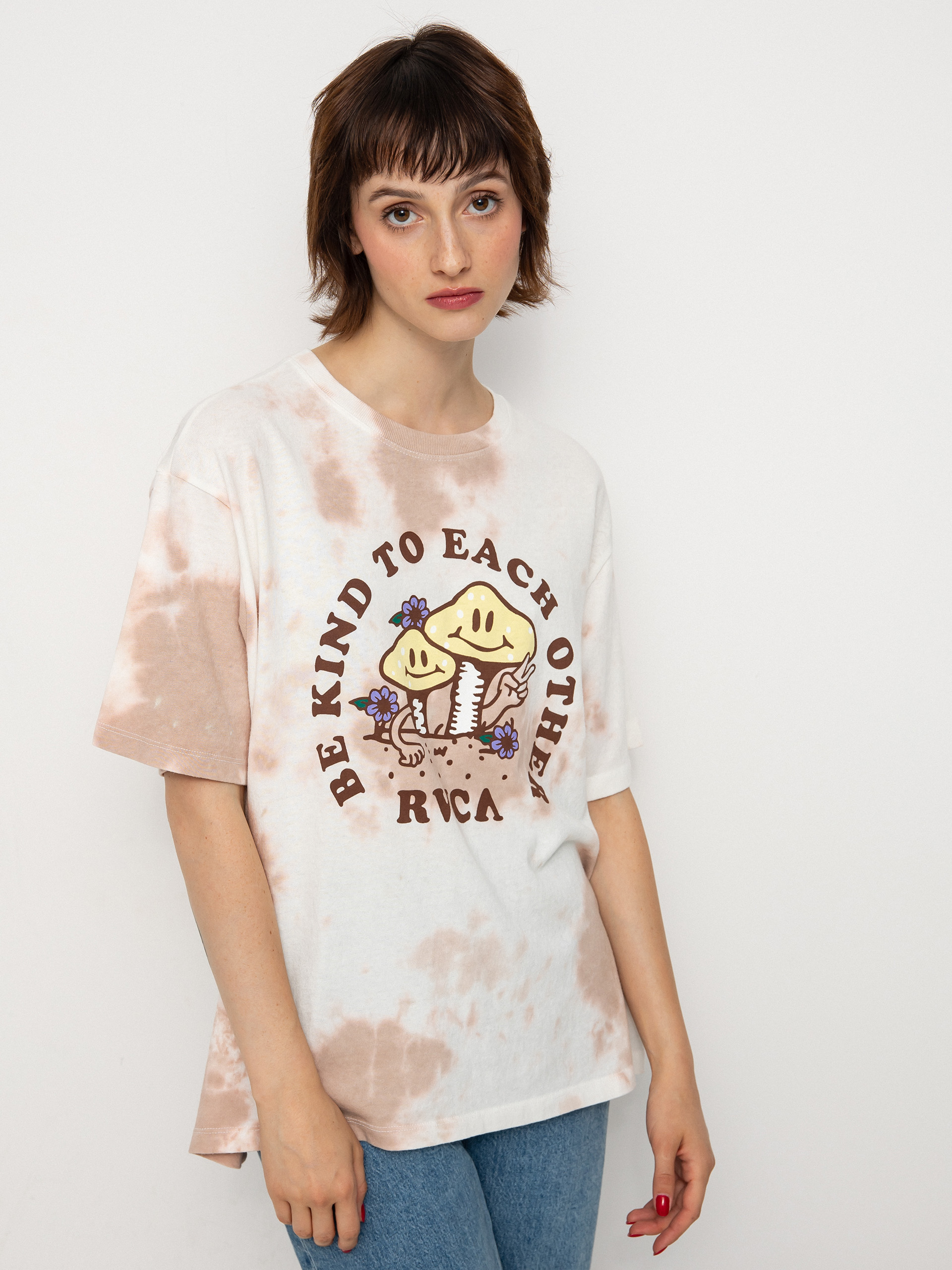 RVCA Be Kind T-Shirt Wmn (dusty rose)