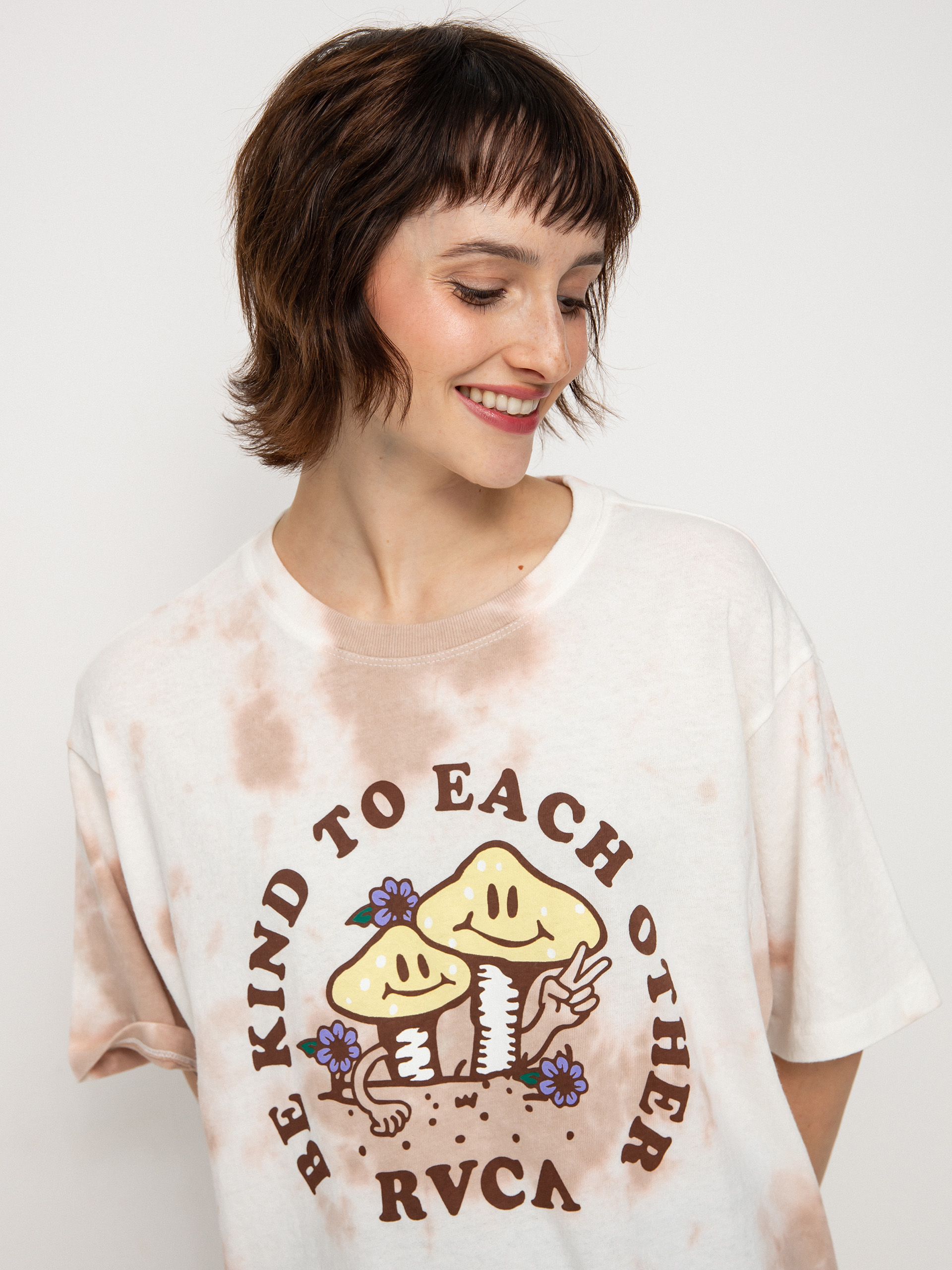 RVCA Be Kind T-Shirt Wmn (dusty rose)