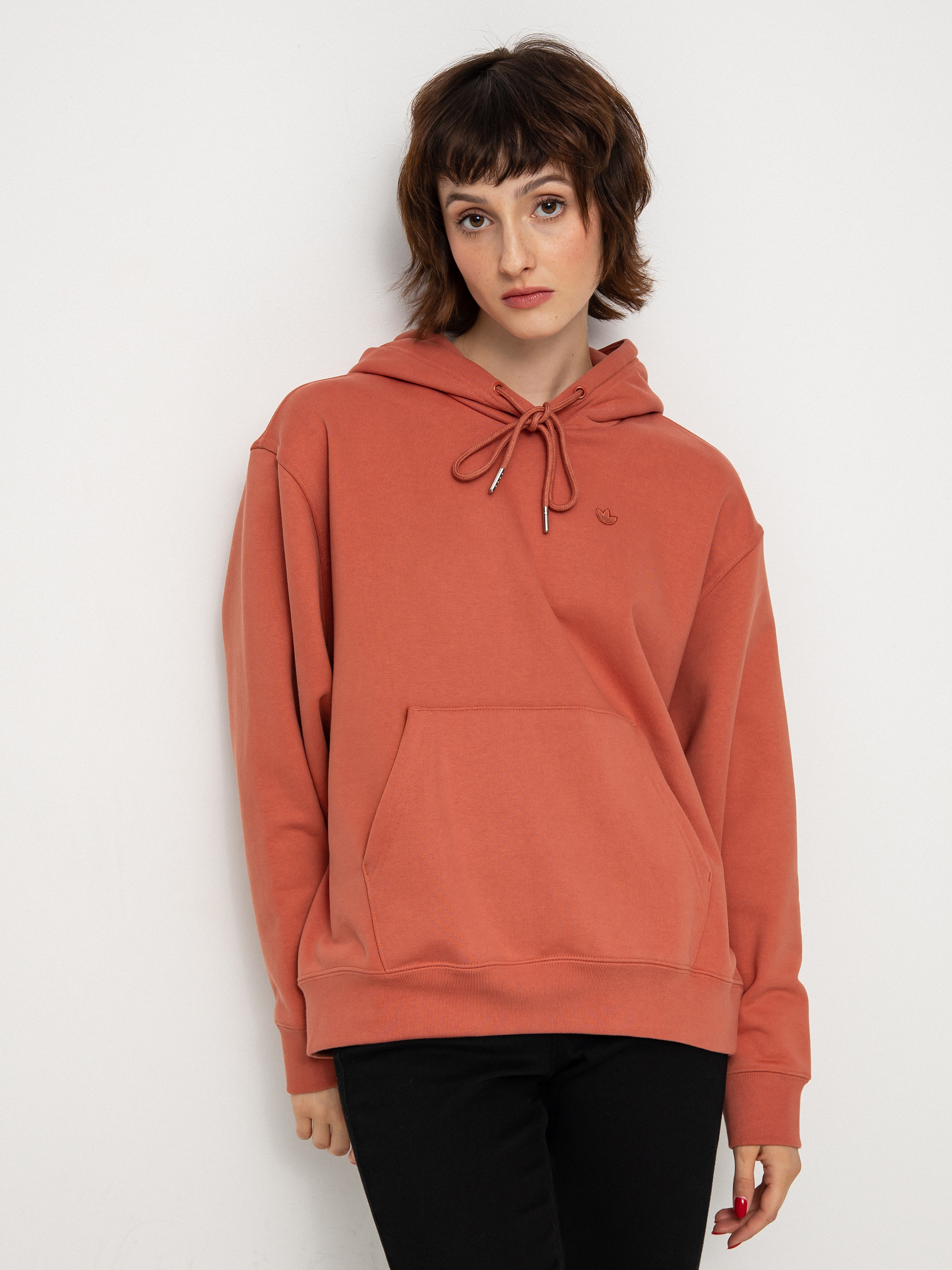 adidas Originals Small Logo Shmoo HD Hoodie Wmn red magear