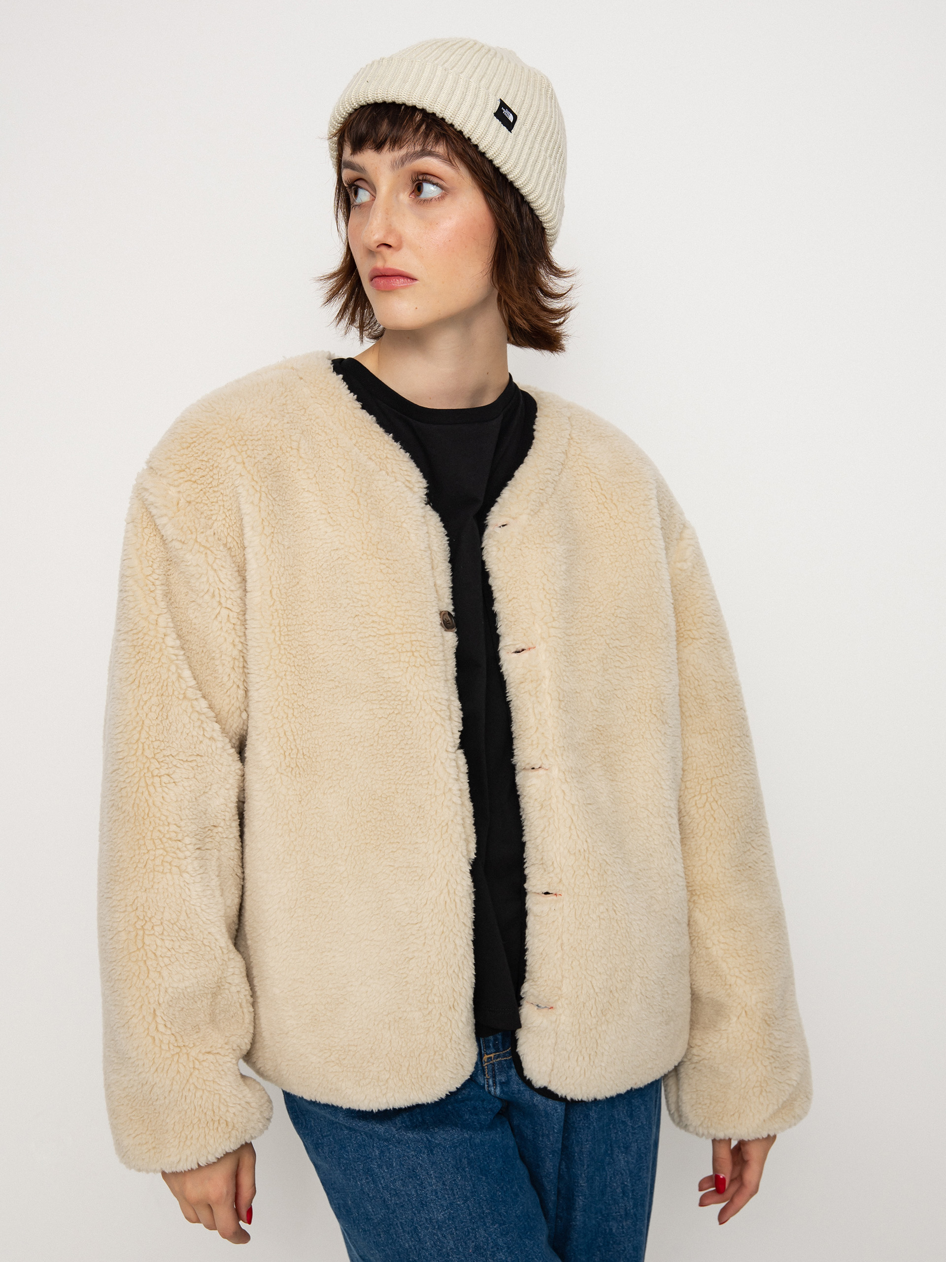 Brixton Sherpa Reversible Padded Jacke Wmn (mars red praire floral)