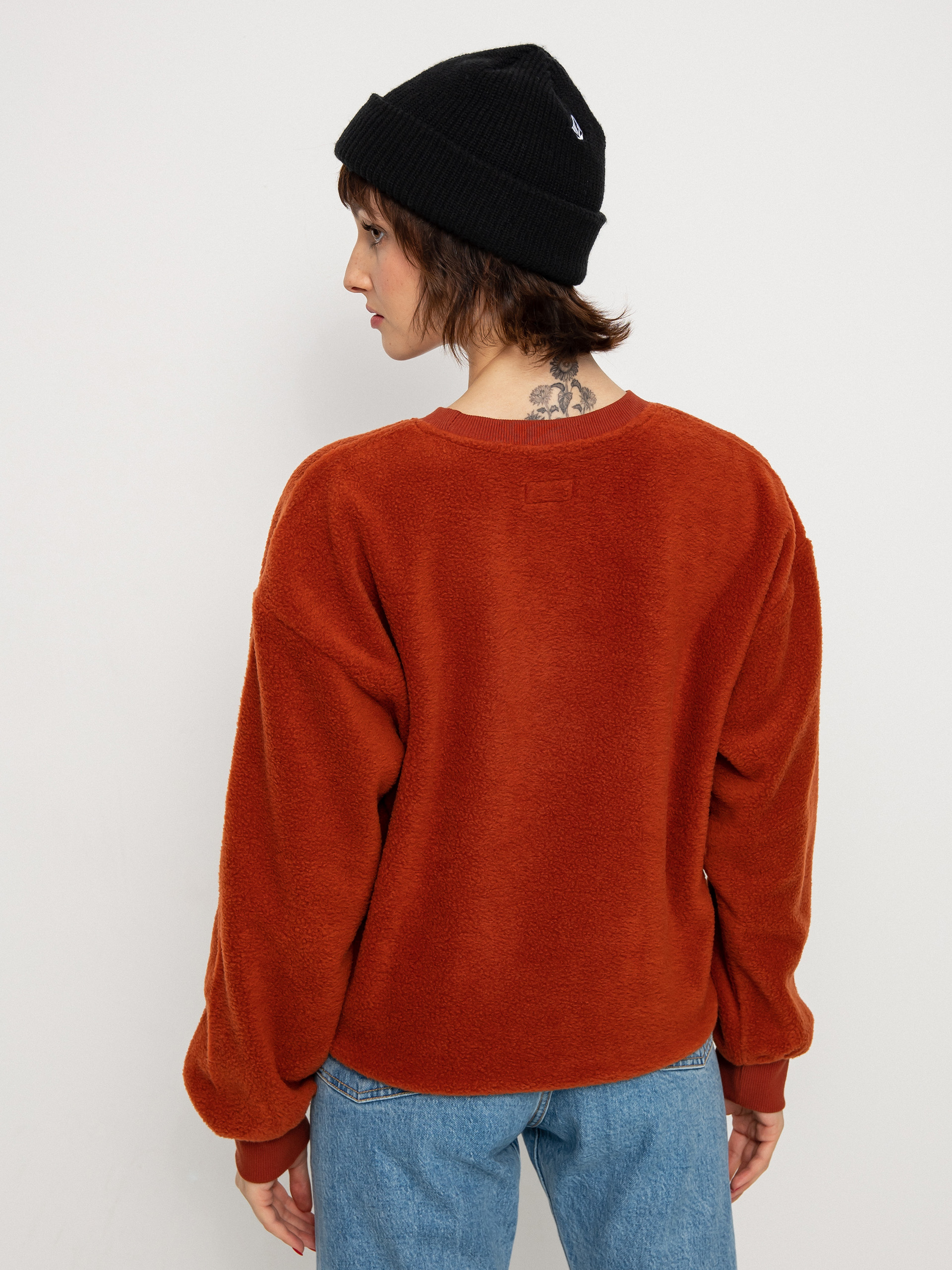 Brixton Weekender Blanket Sweatshirt Wmn (burnt henna)