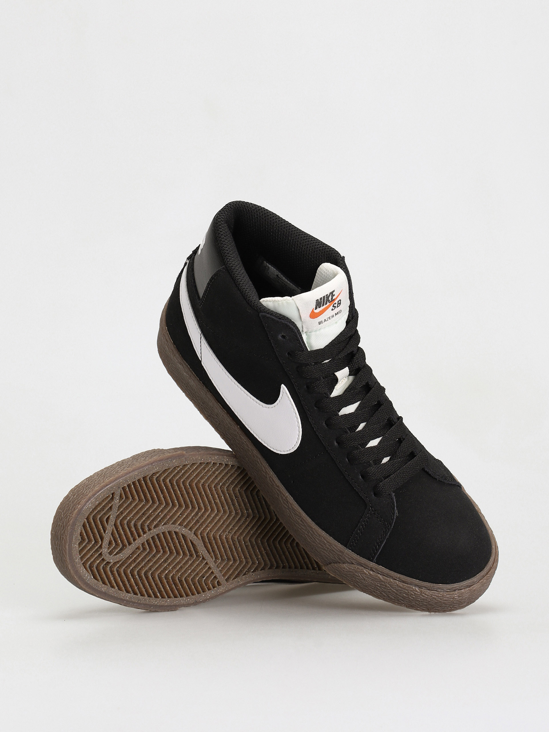 Nike SB Zoom Blazer Mid Shoes (black/white black sail)