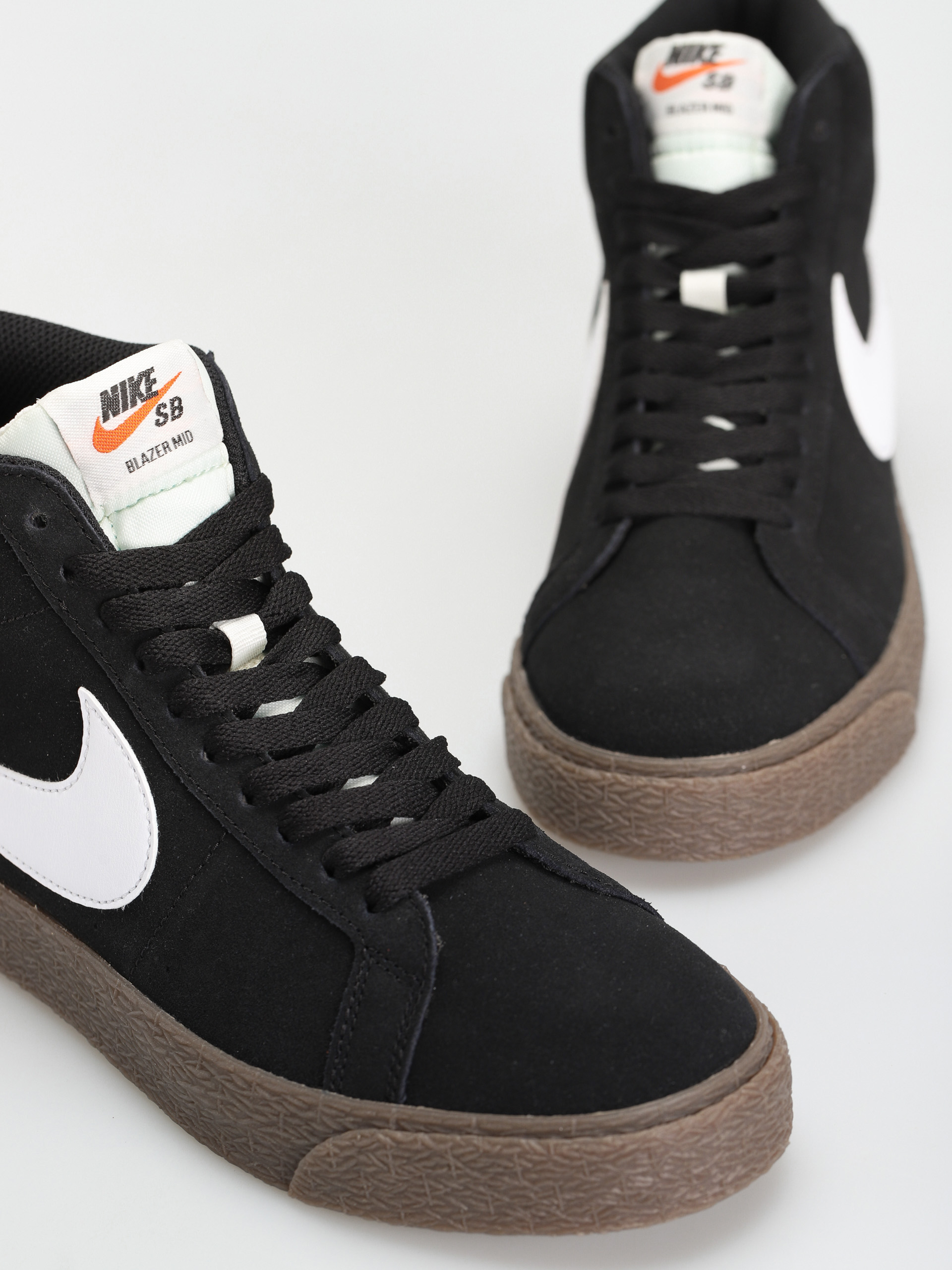 Nike SB Zoom Blazer Mid Shoes (black/white black sail)