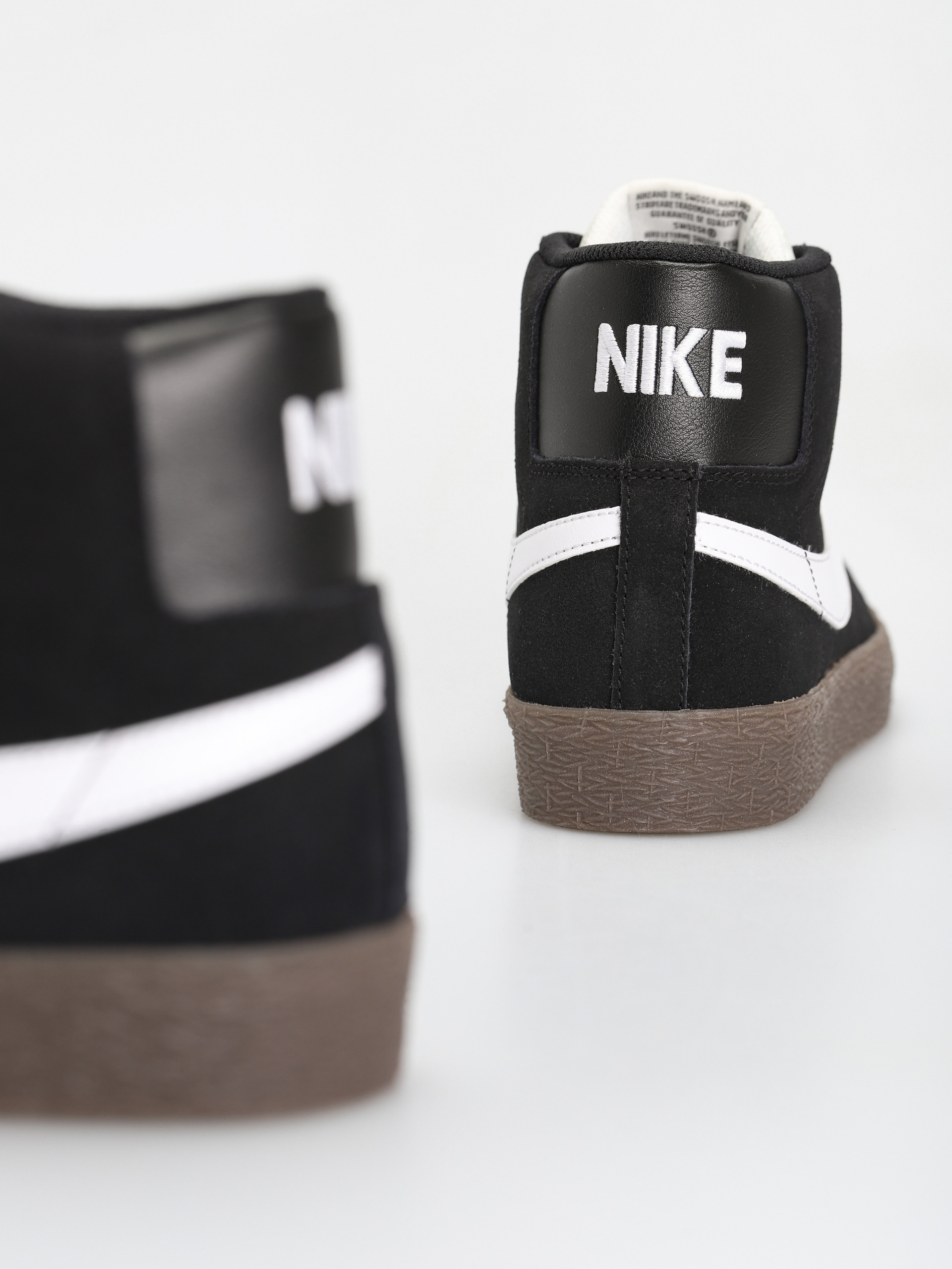 Nike SB Zoom Blazer Mid Shoes (black/white black sail)