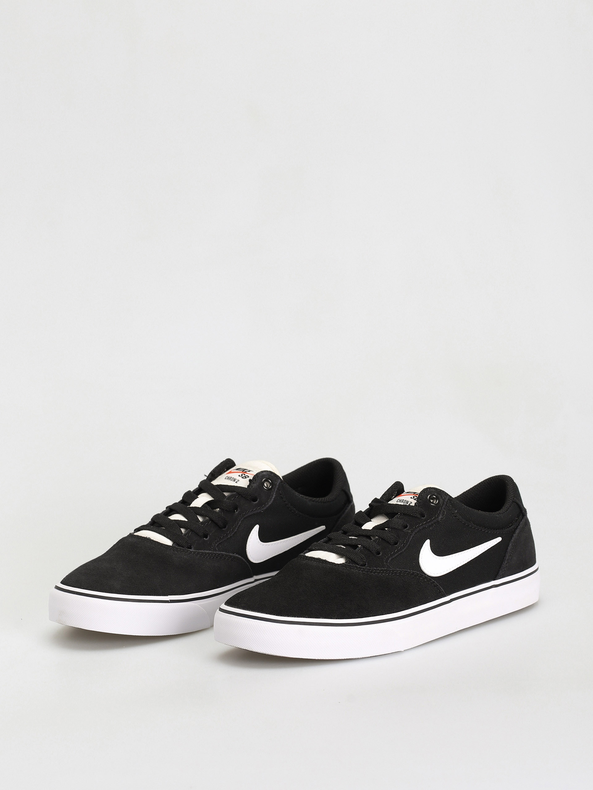Nike SB Chron 2 Shoes (black/white black sail)