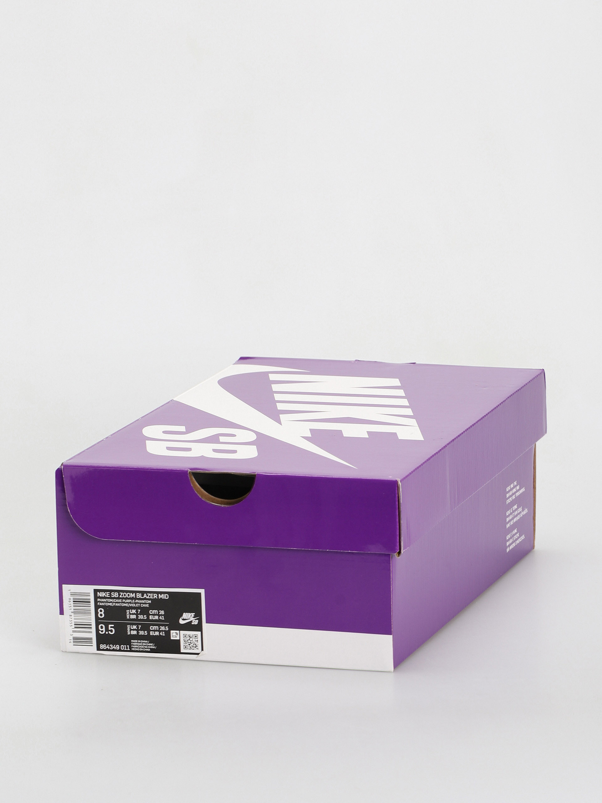 Nike SB Zoom Blazer Mid Shoes (phantom/cave purple phantom white)