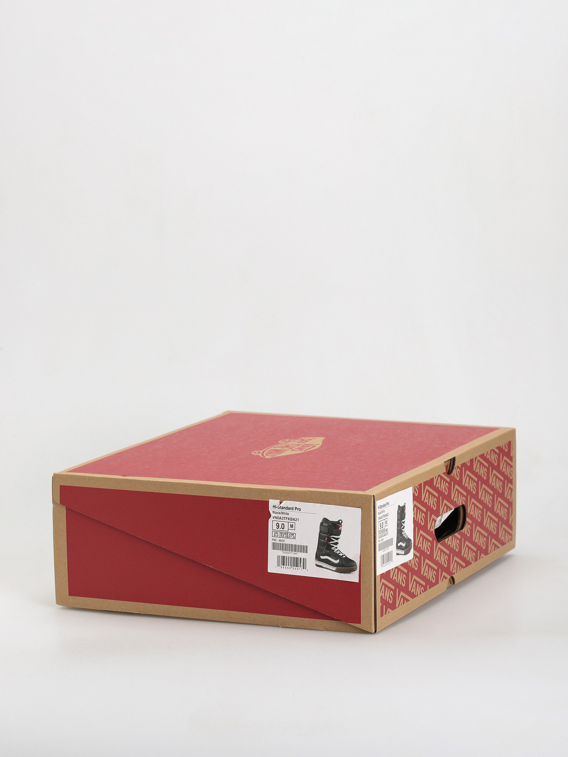 Mens Vans Hi Standard Pro Snowboard boots (black/white)