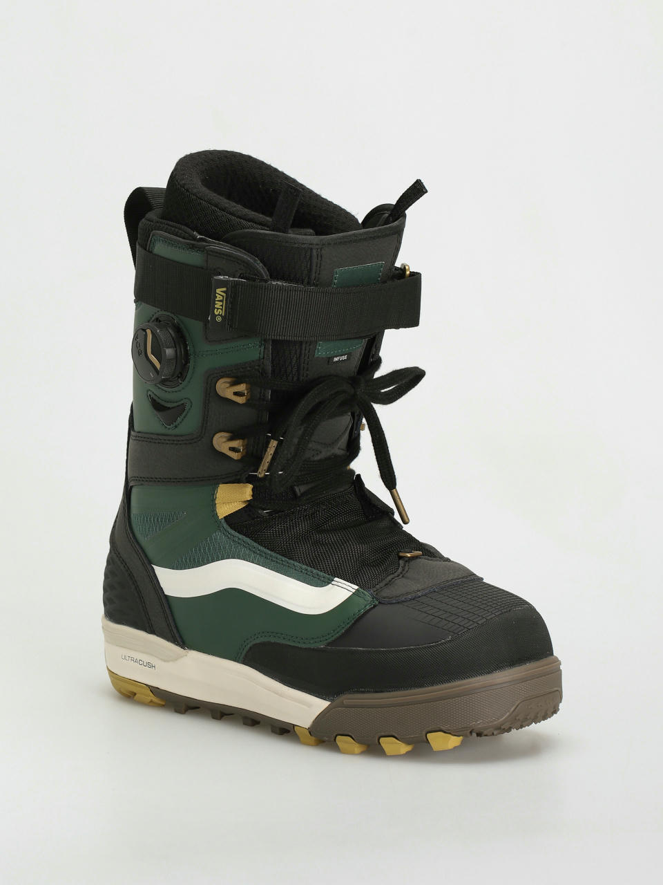 Mens Vans Infuse Snowboard boots (arthur longo green/black)