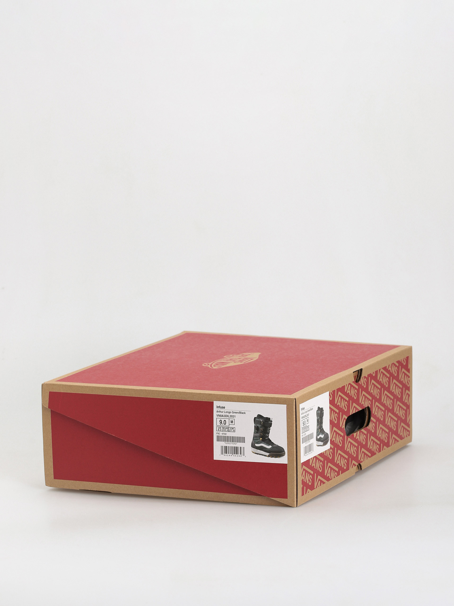 Mens Vans Infuse Snowboard boots (arthur longo green/black)