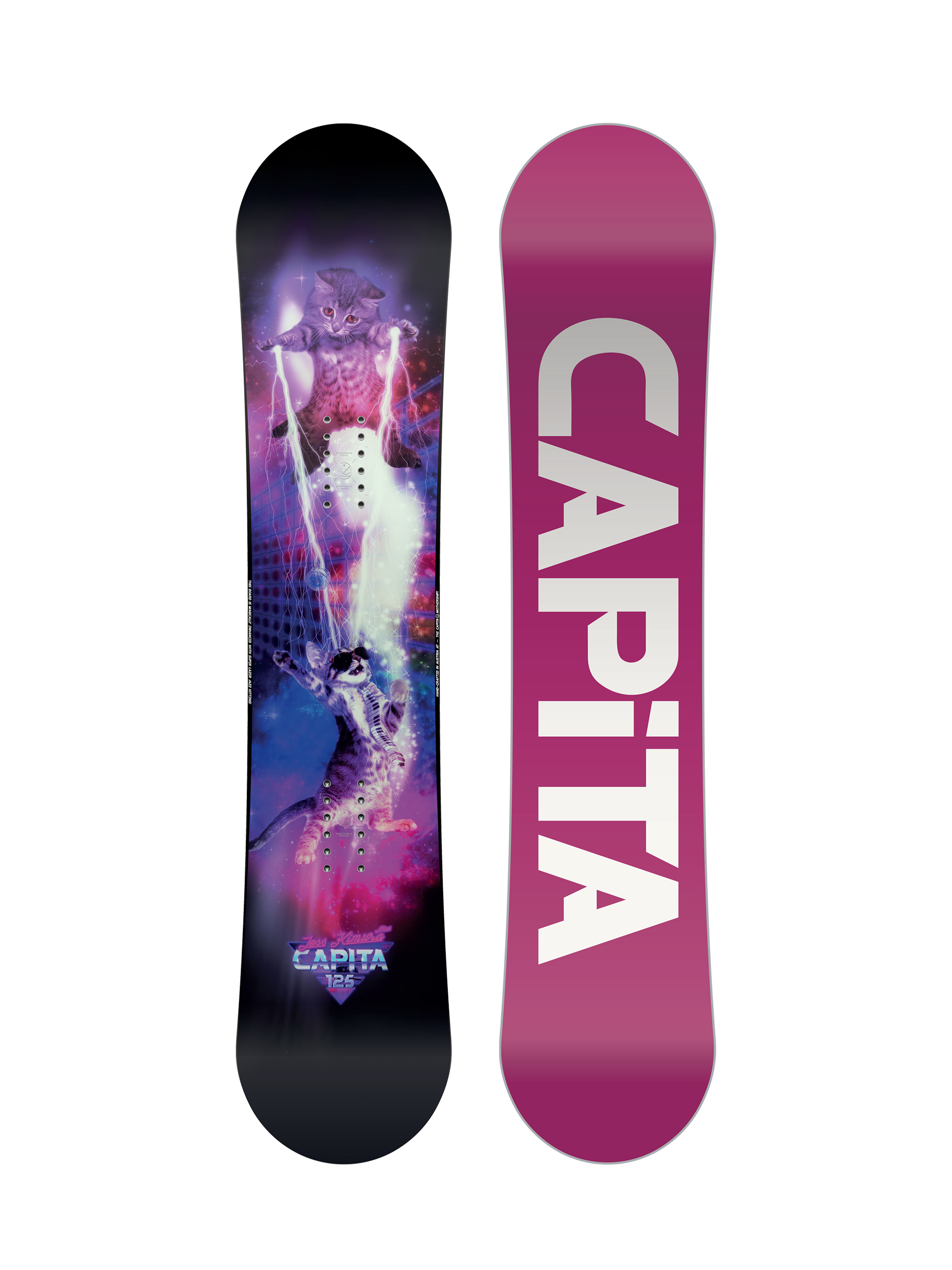 Capita Jess Kimura Mini JR Snowboard (colour 1/purple/white)