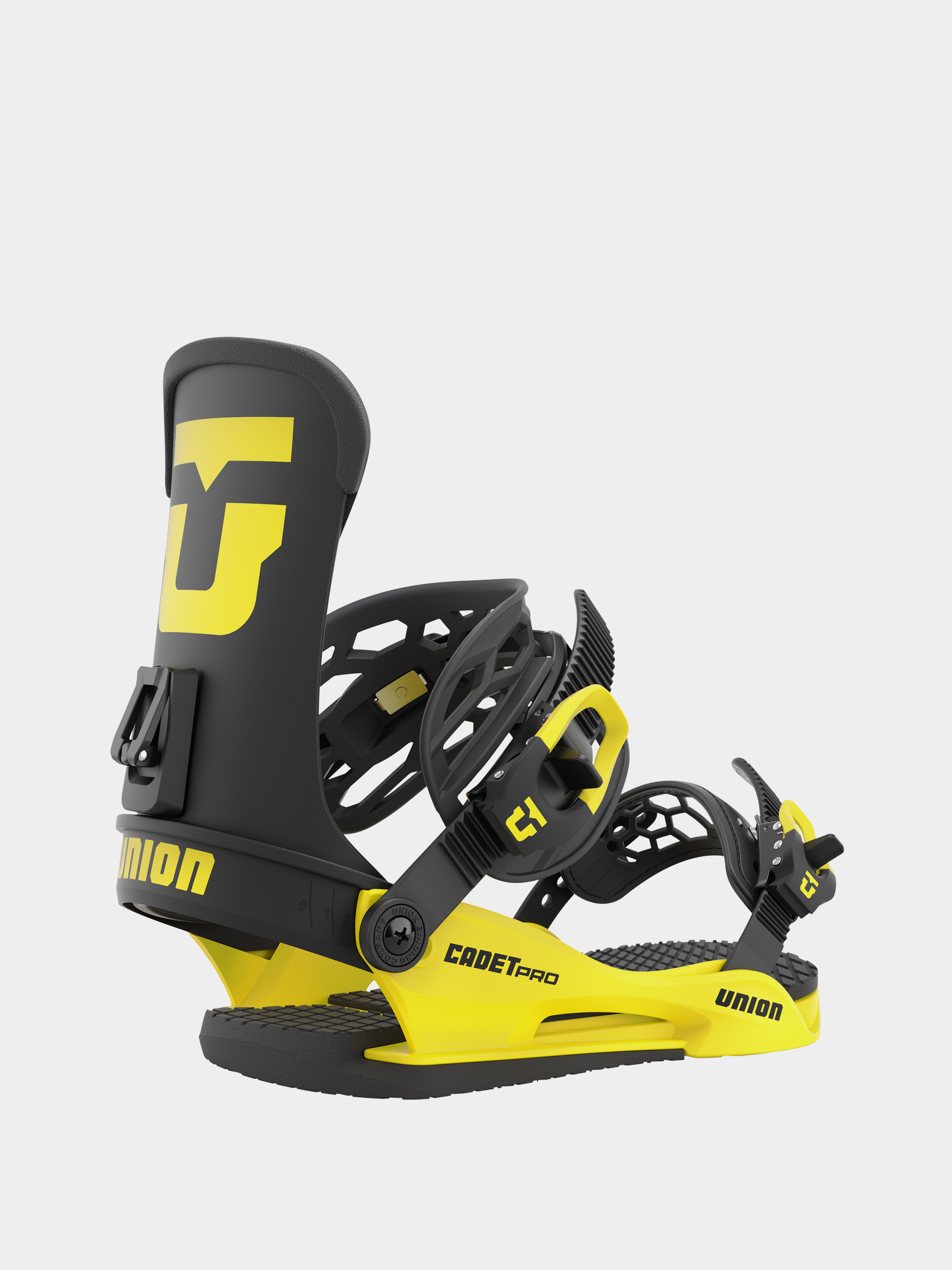 Union Cadet Pro JR Snowboard bindings yellow, black (electric yellow)