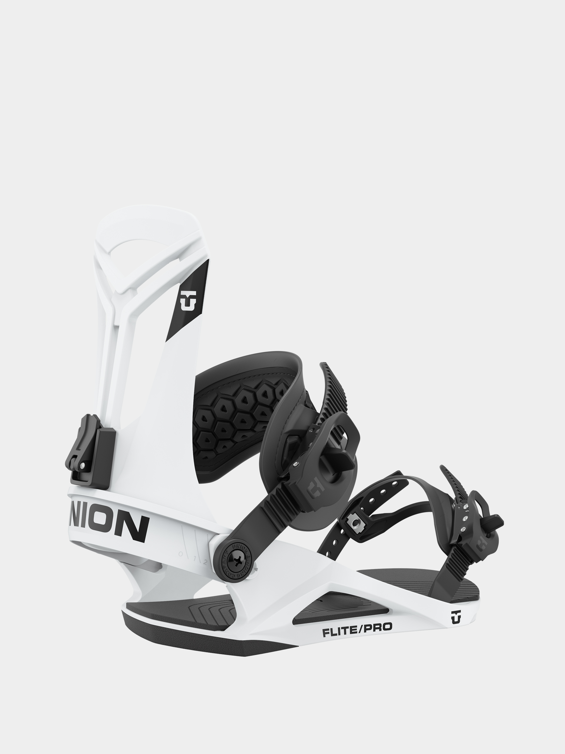 Union Flite Pro Snowboard bindings (white)