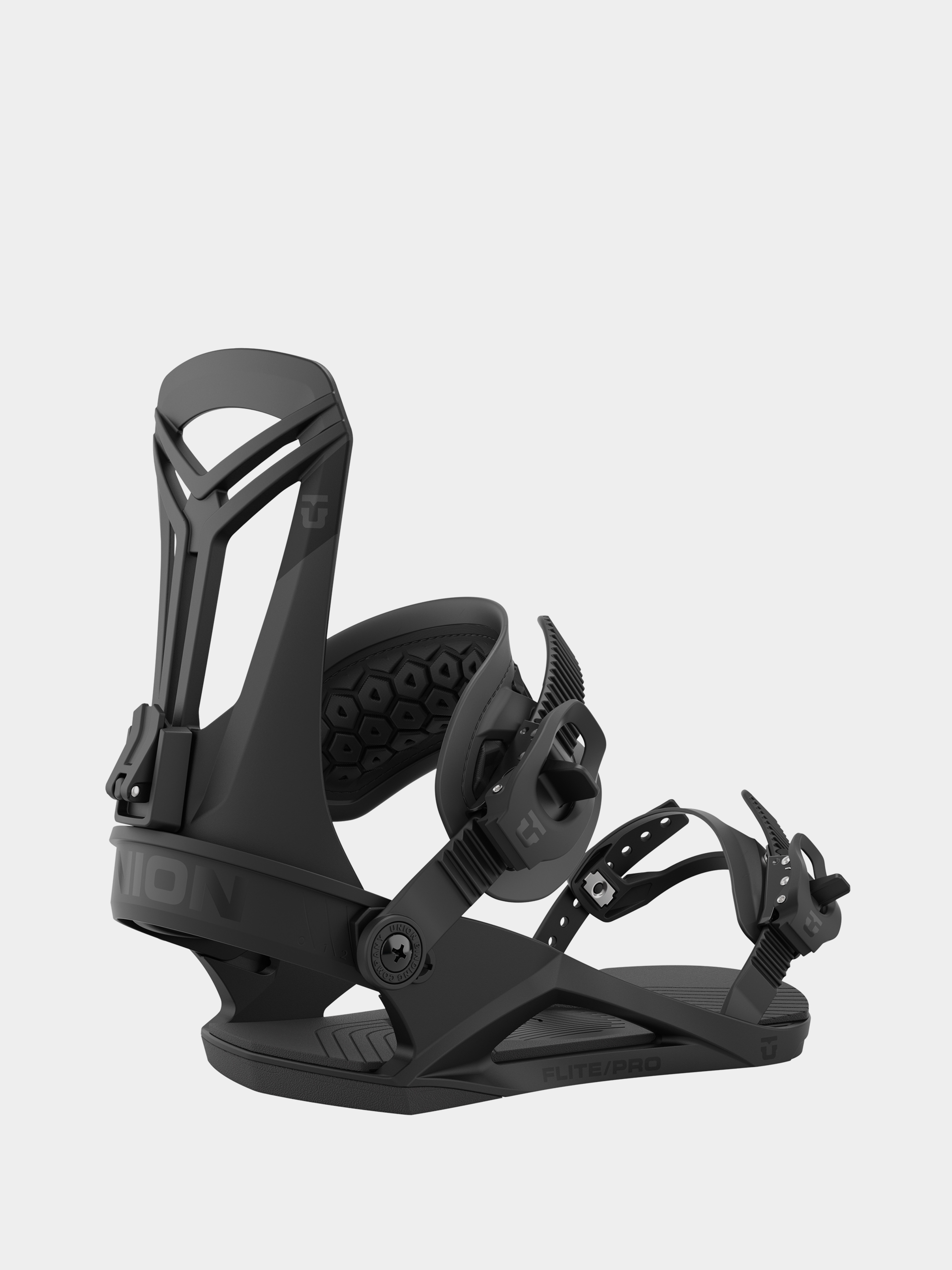 Mens Union Flite Pro Snowboard bindings (black)