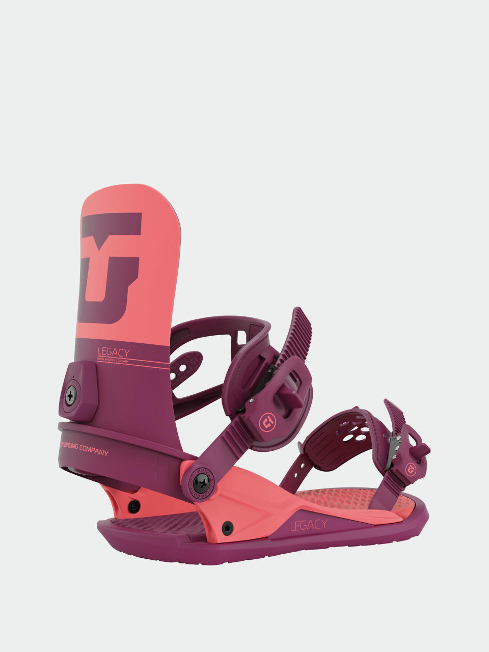 Damen Union Legacy Snowboardbindung (raspberry)