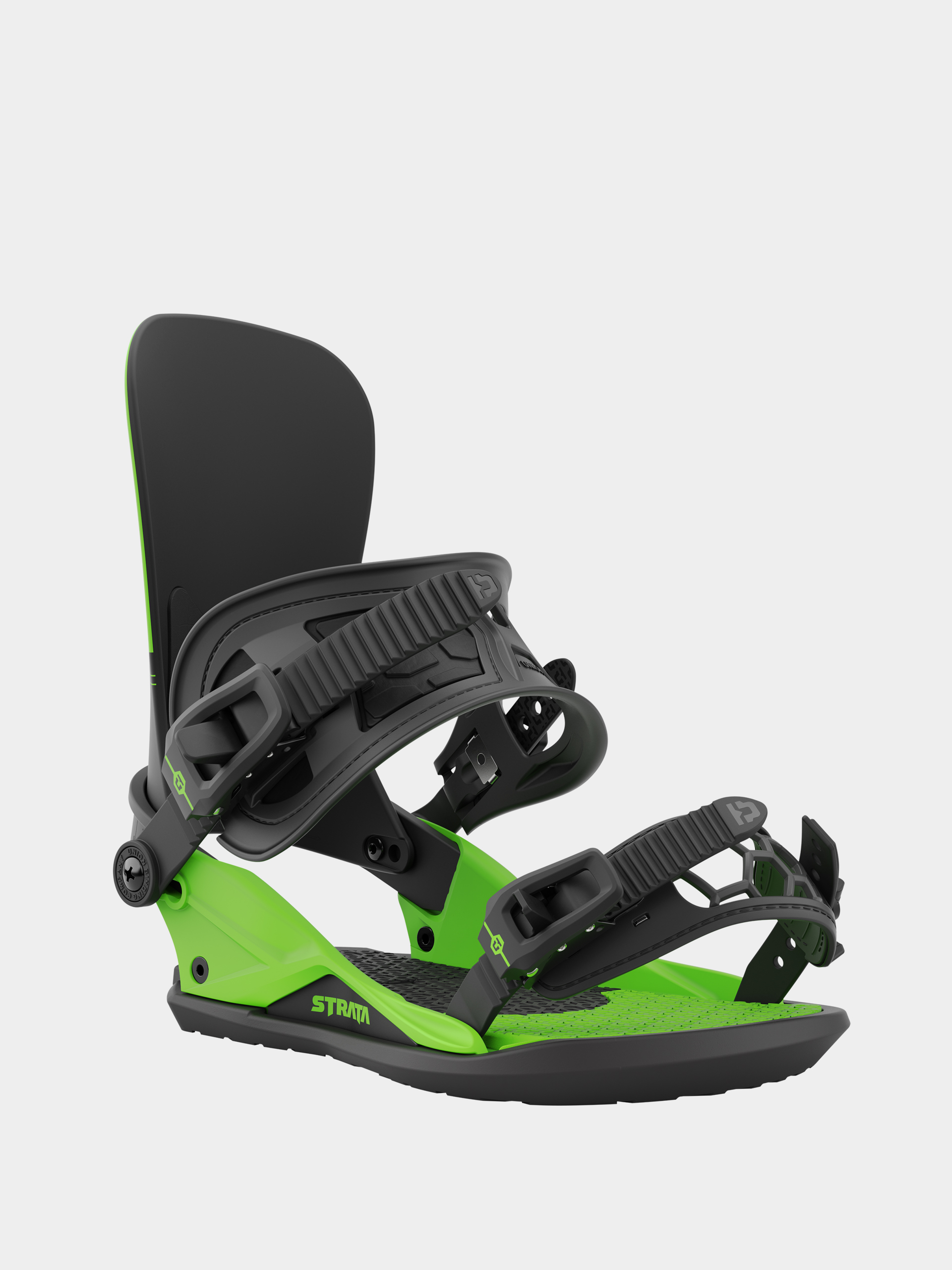 Union Strata Team Hb Snowboard bindings (acid green)